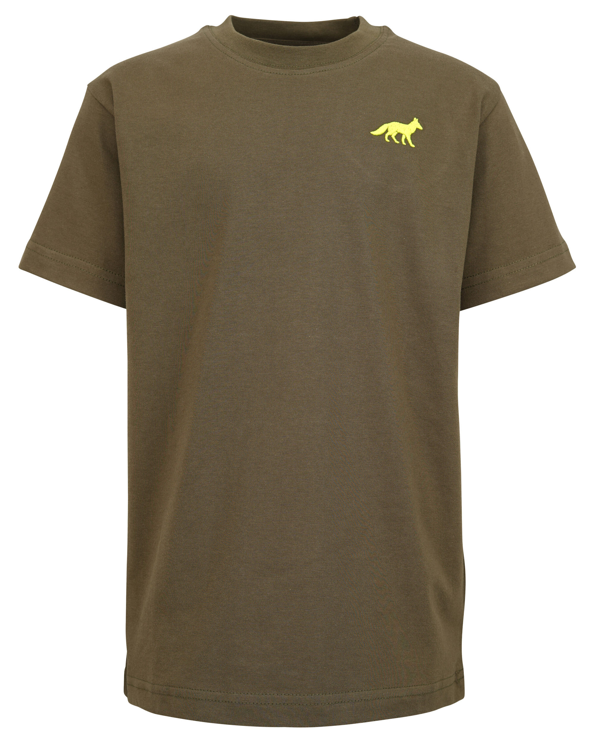 Hubertus Kinder-T-Shirt Fuchs Neon (schilf)