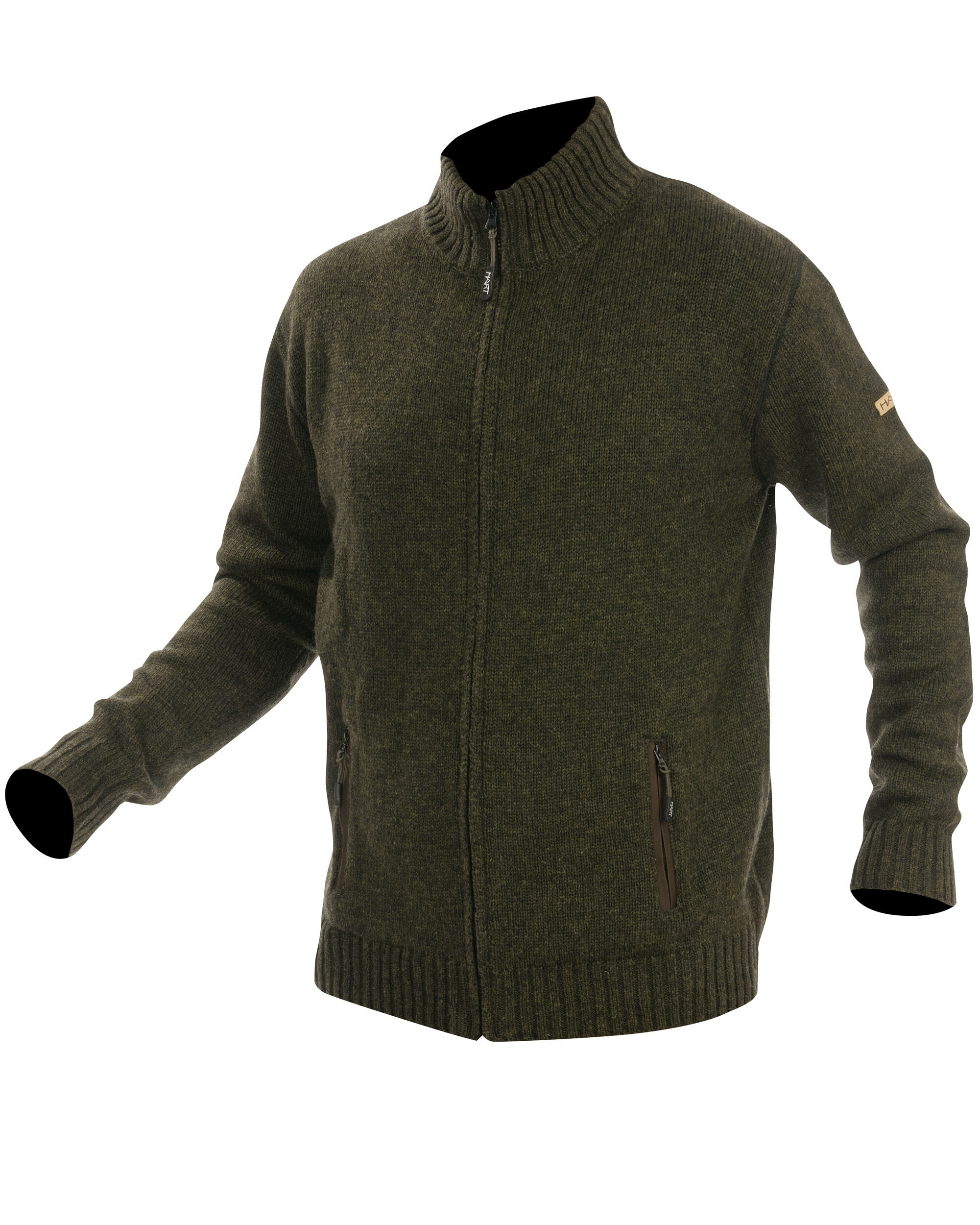 Hart Strickpulli Nevis-FZ (Grün)