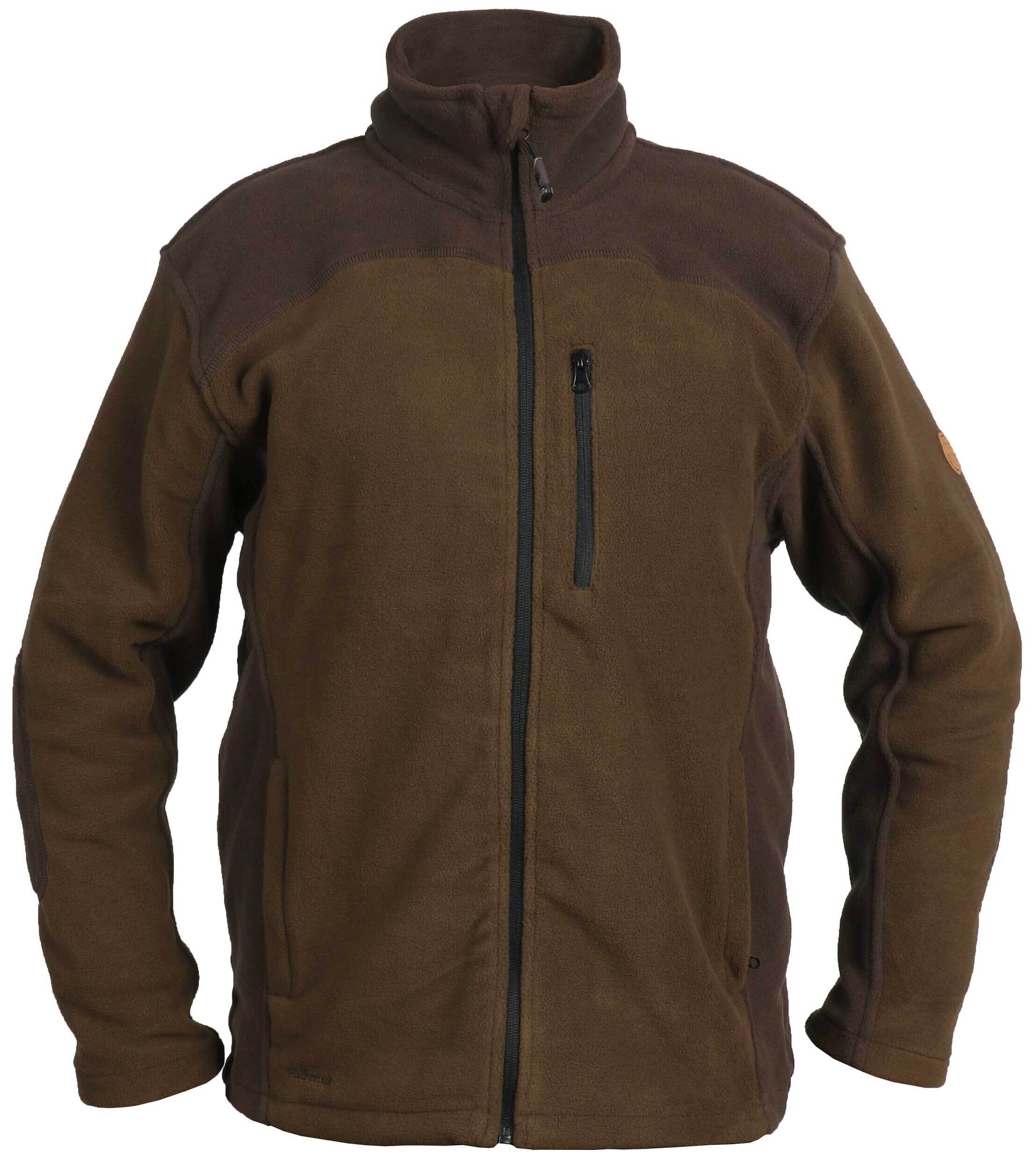 Hubertus Fleecejacke Eifel (oliv/braun)