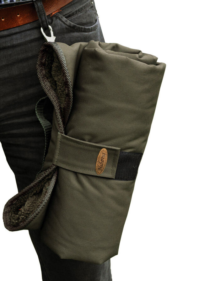 Hubertus Outdoor ISO Hundebett 100 x 70 cm (oliv)