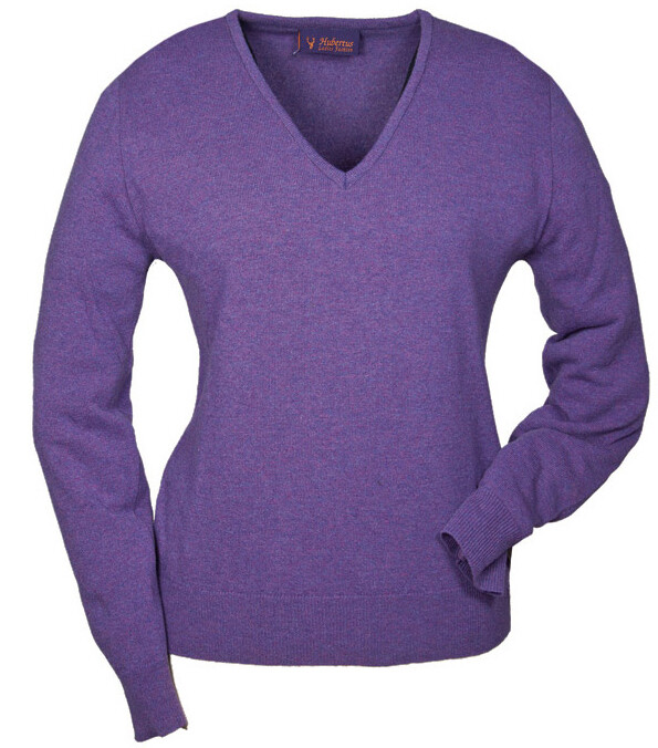 Hubertus Ladies Wollpullover (lila)