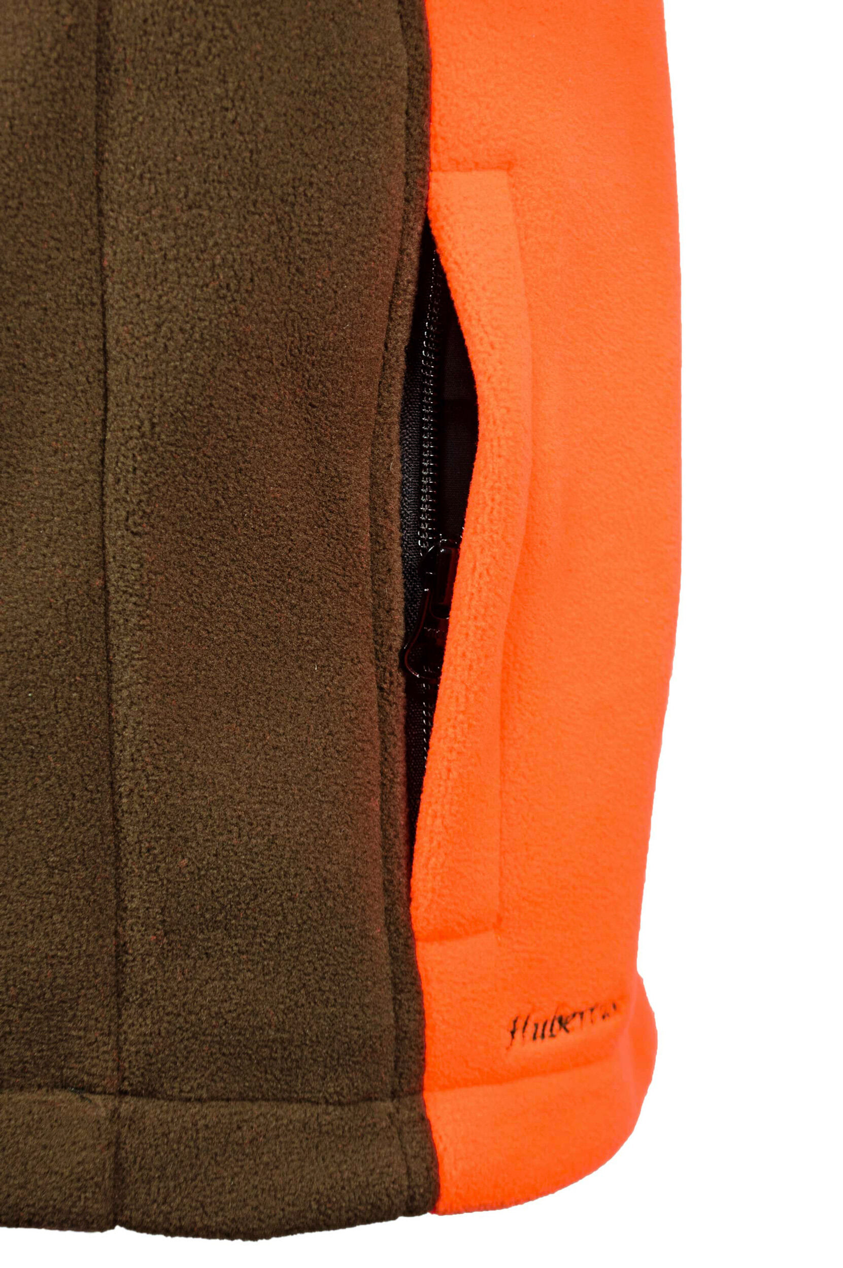 Hubertus Kinder-Signalfleecejacke Eifel (orange)