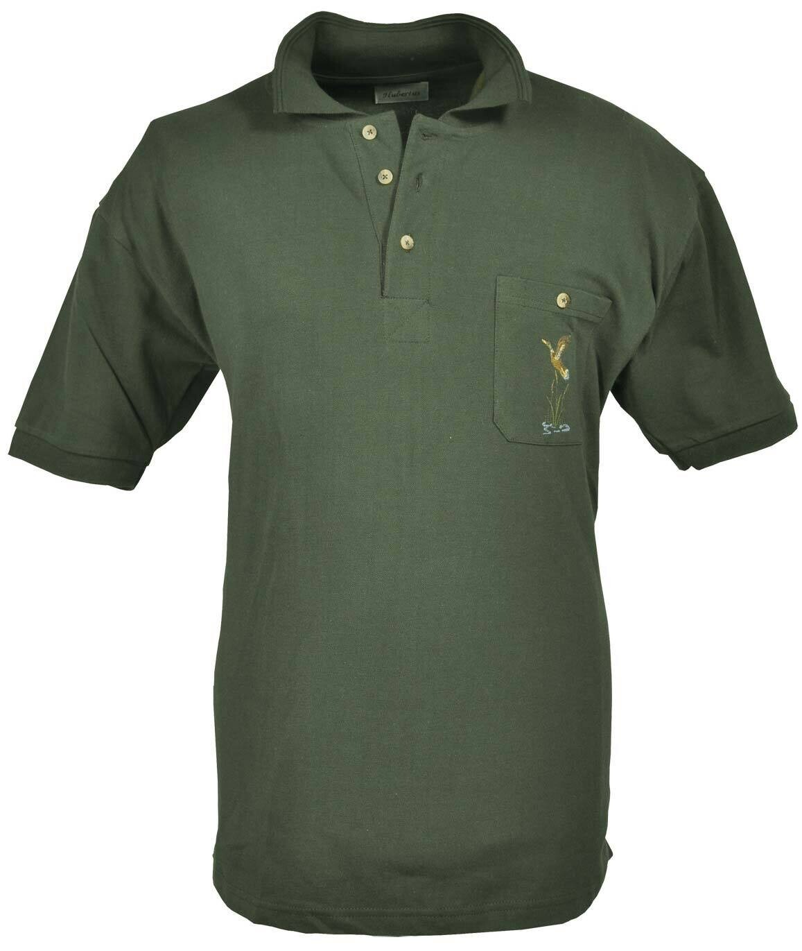 Hubertus Poloshirt Piqué Ente (grün)