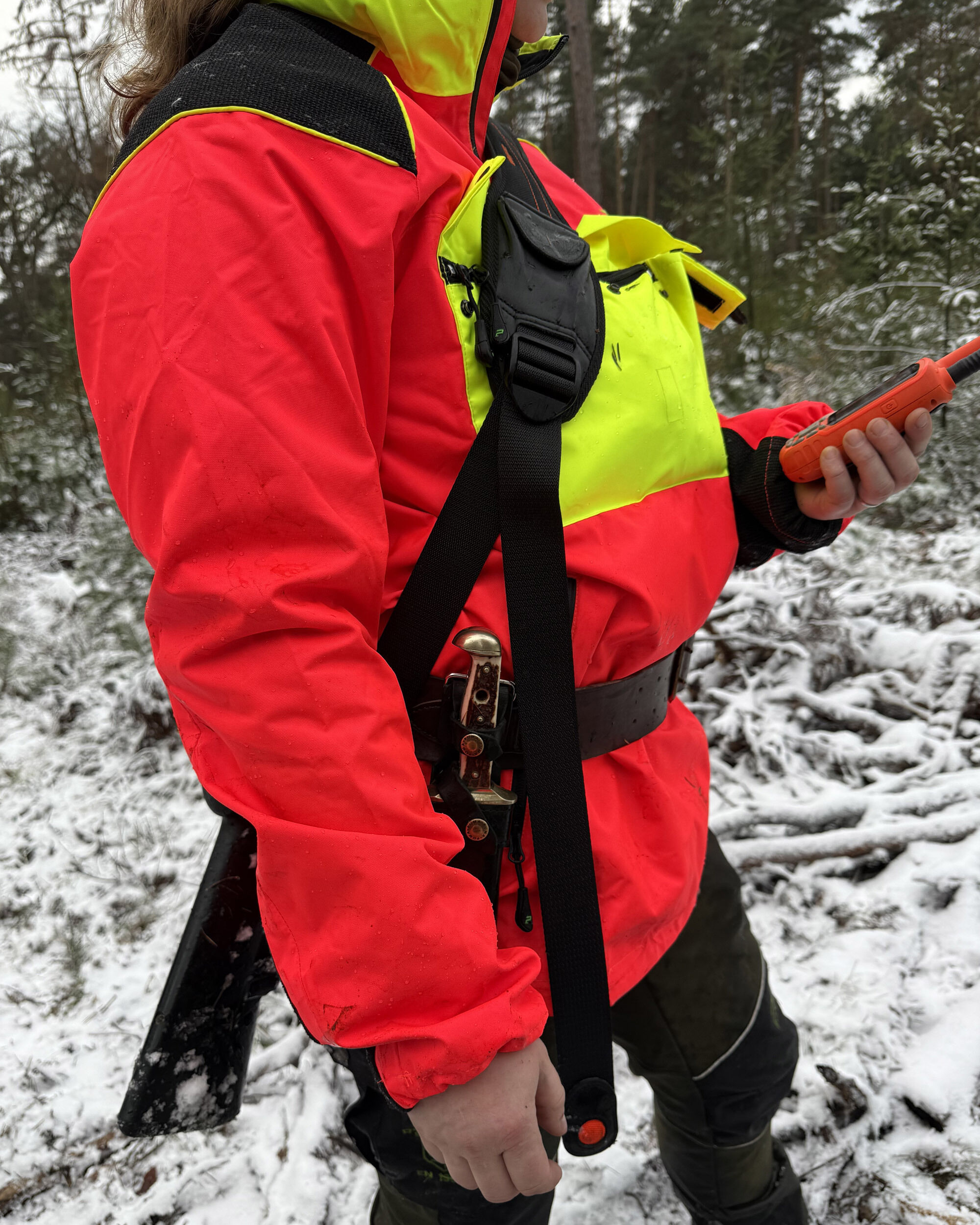 PSS X-treme Hybrid Schlupfjacke (orange/gelb)