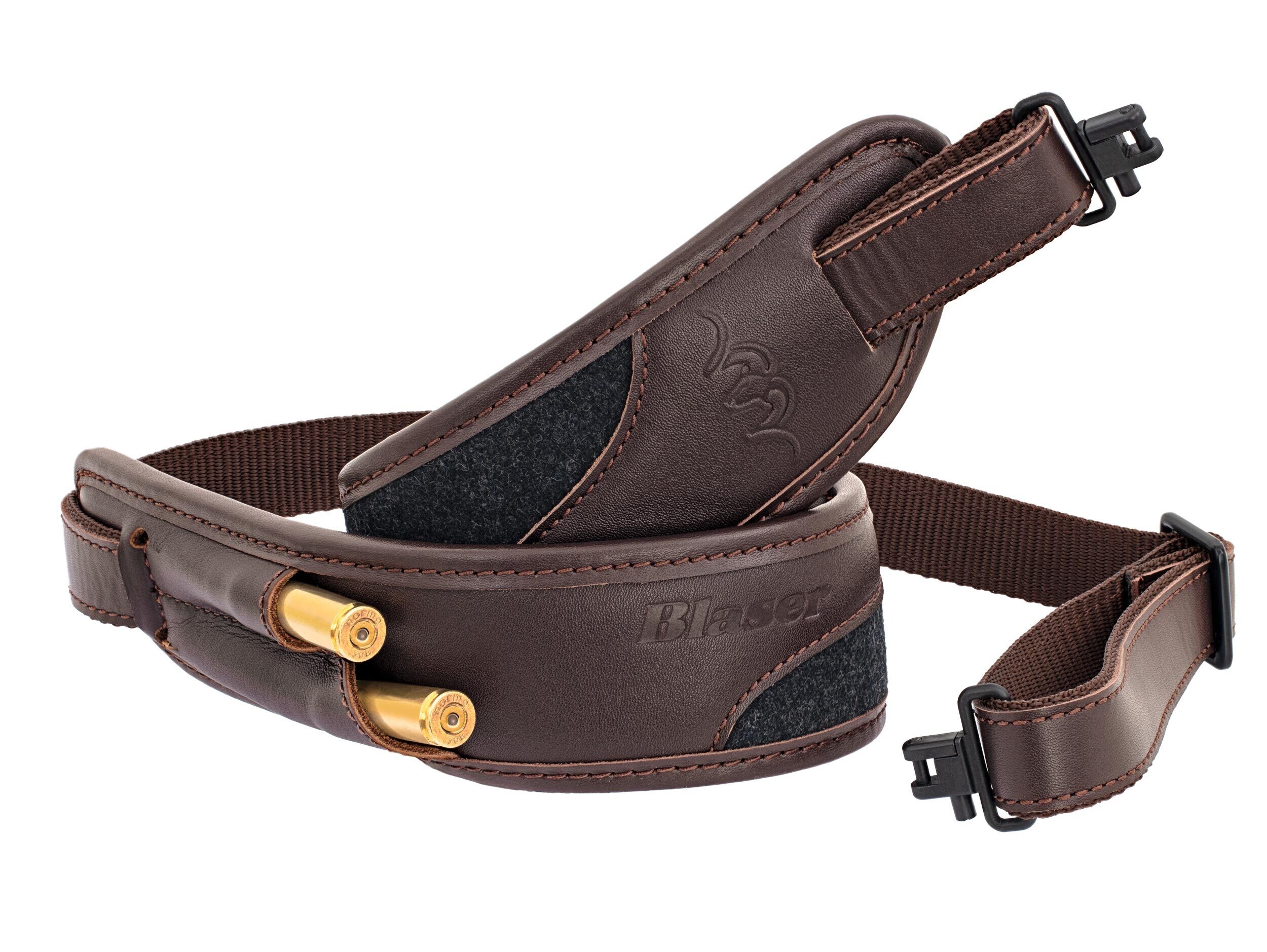 Blaser Gewehrriemen Loden/Leder