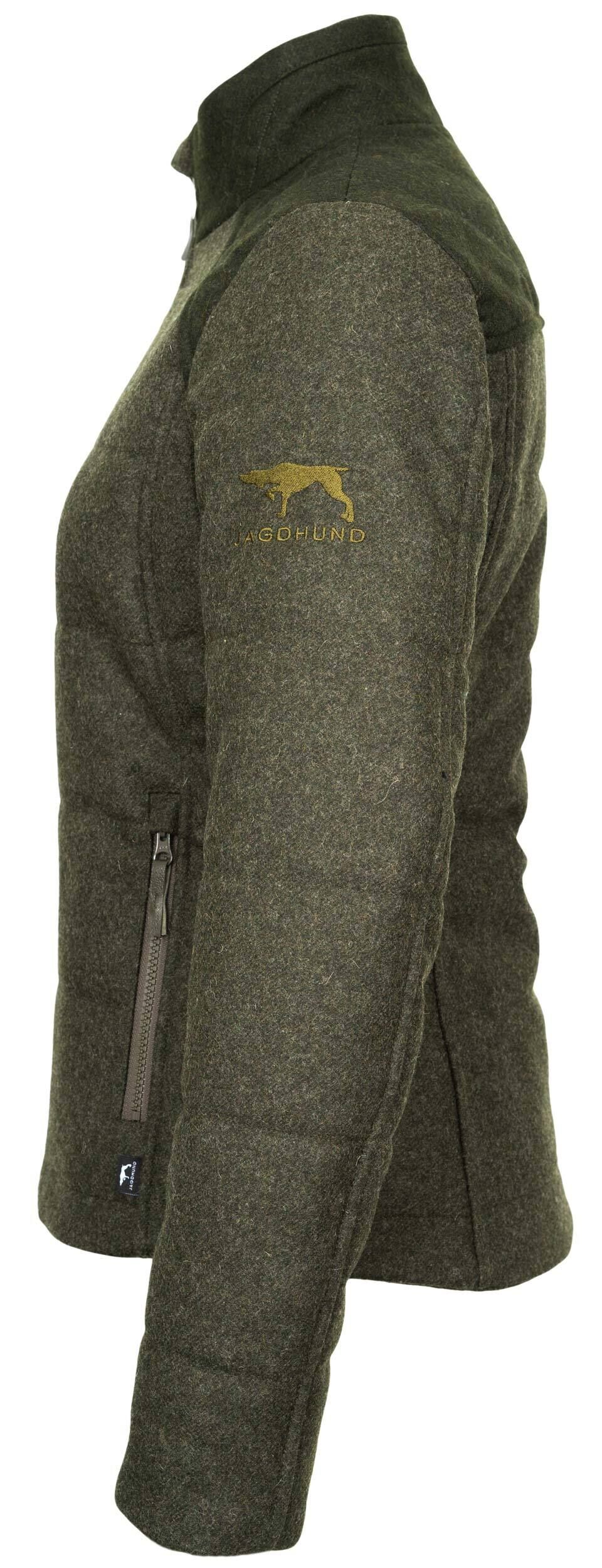 Jagdhund Damen-Lodensteppjacke Hofkirchen (Grün)