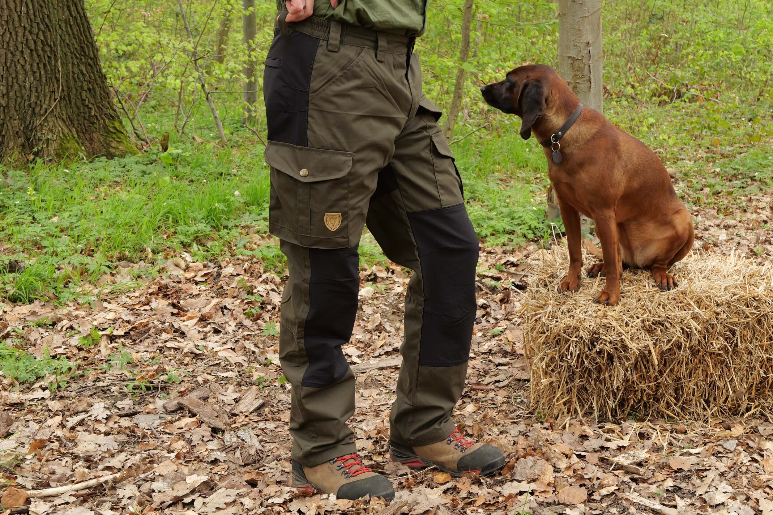 Hubertus Outdoorhose Thermo OS 1200 mit Besatz (oliv-braun) Hubertus Outdoorhose Thermo OS 1200 mit Besatz (oliv-braun)
