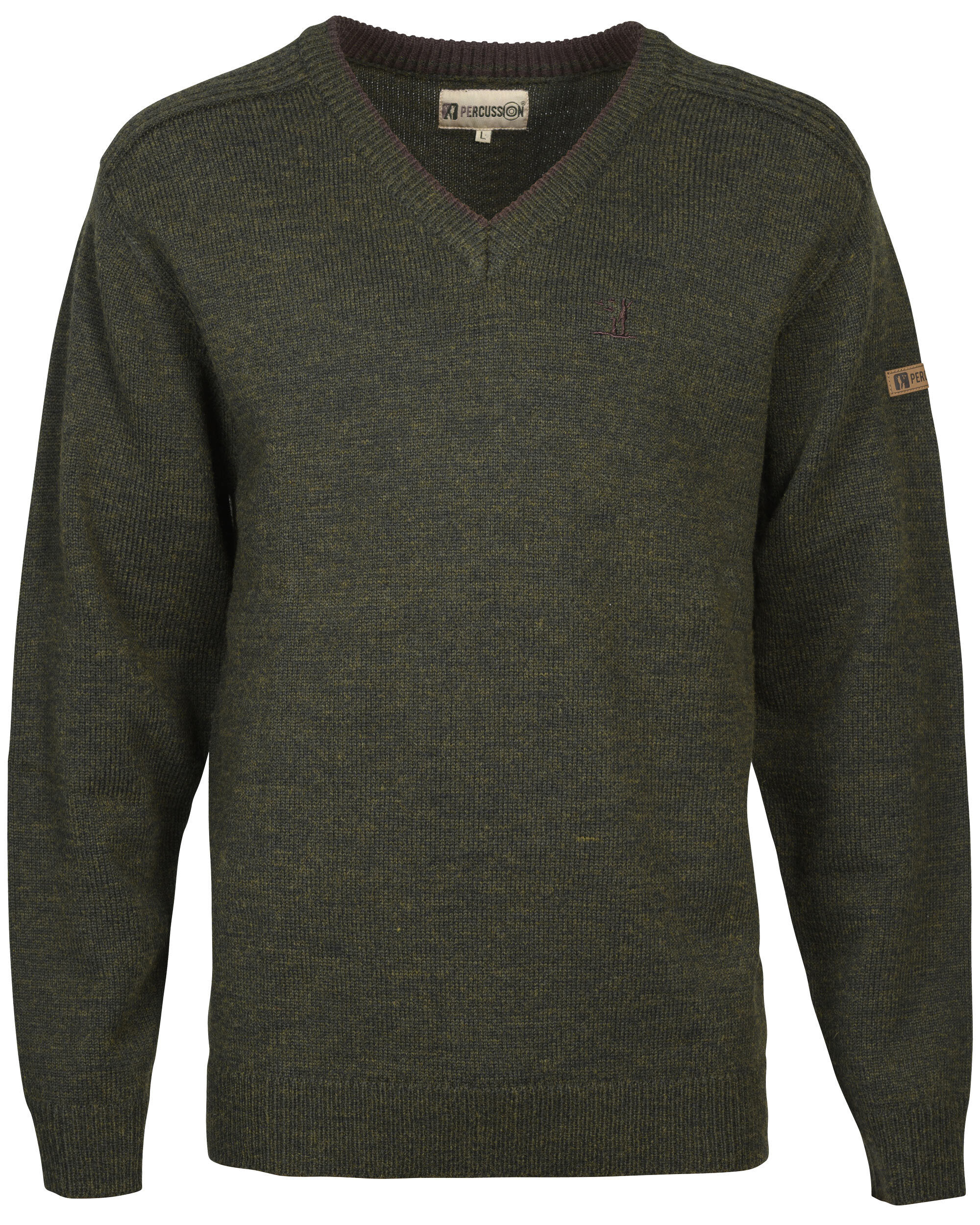 Percussion Jagdpullover Island (khaki)