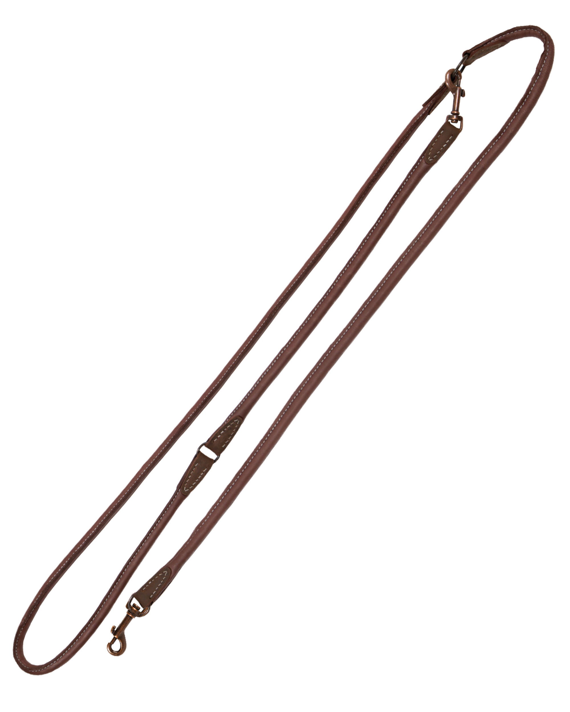 AKAH Umhängeleine aus Olivenleder (braun)