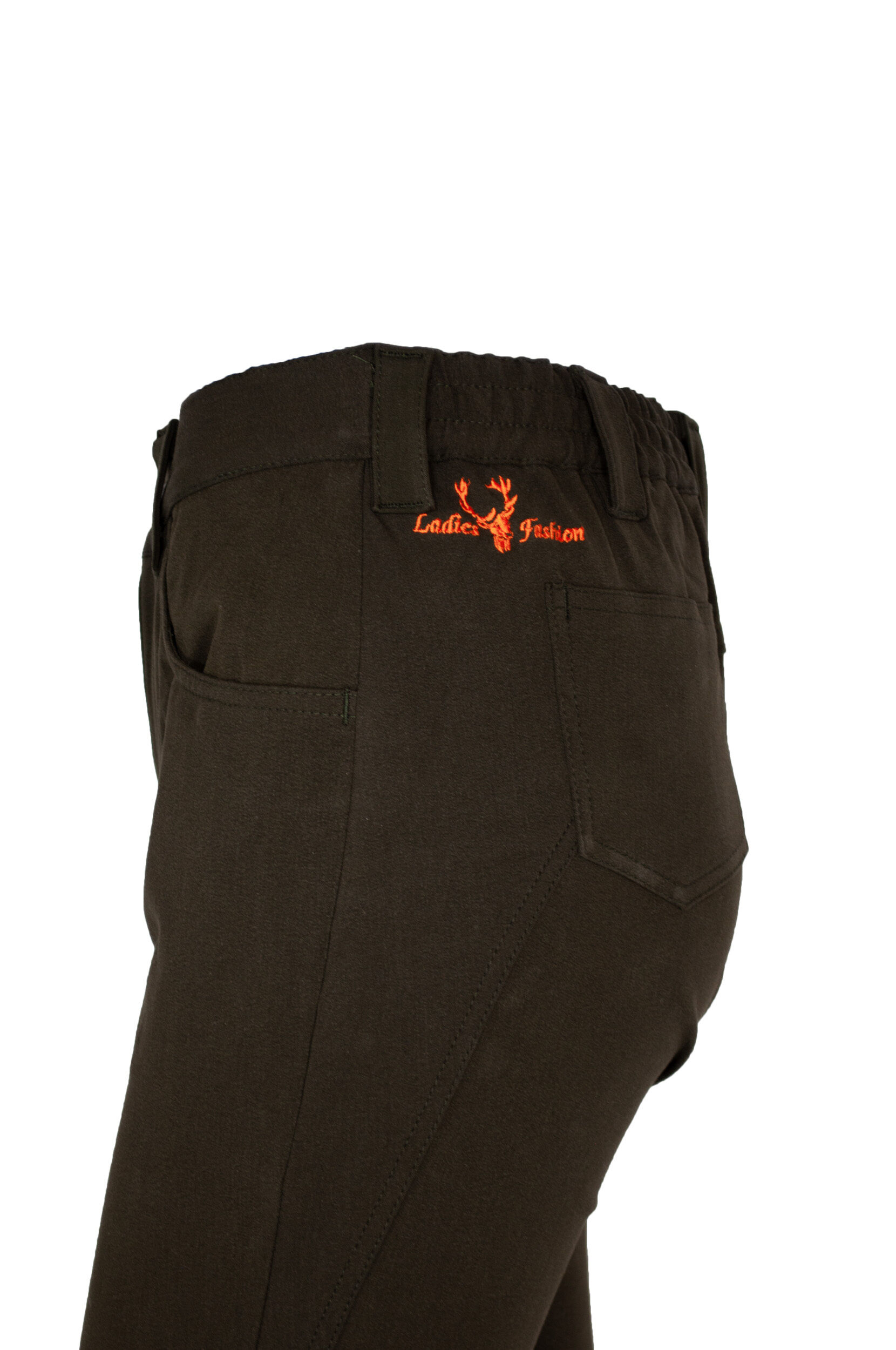 Hubertus Stretch-Damenjagdhose Anna (dunkeloliv)