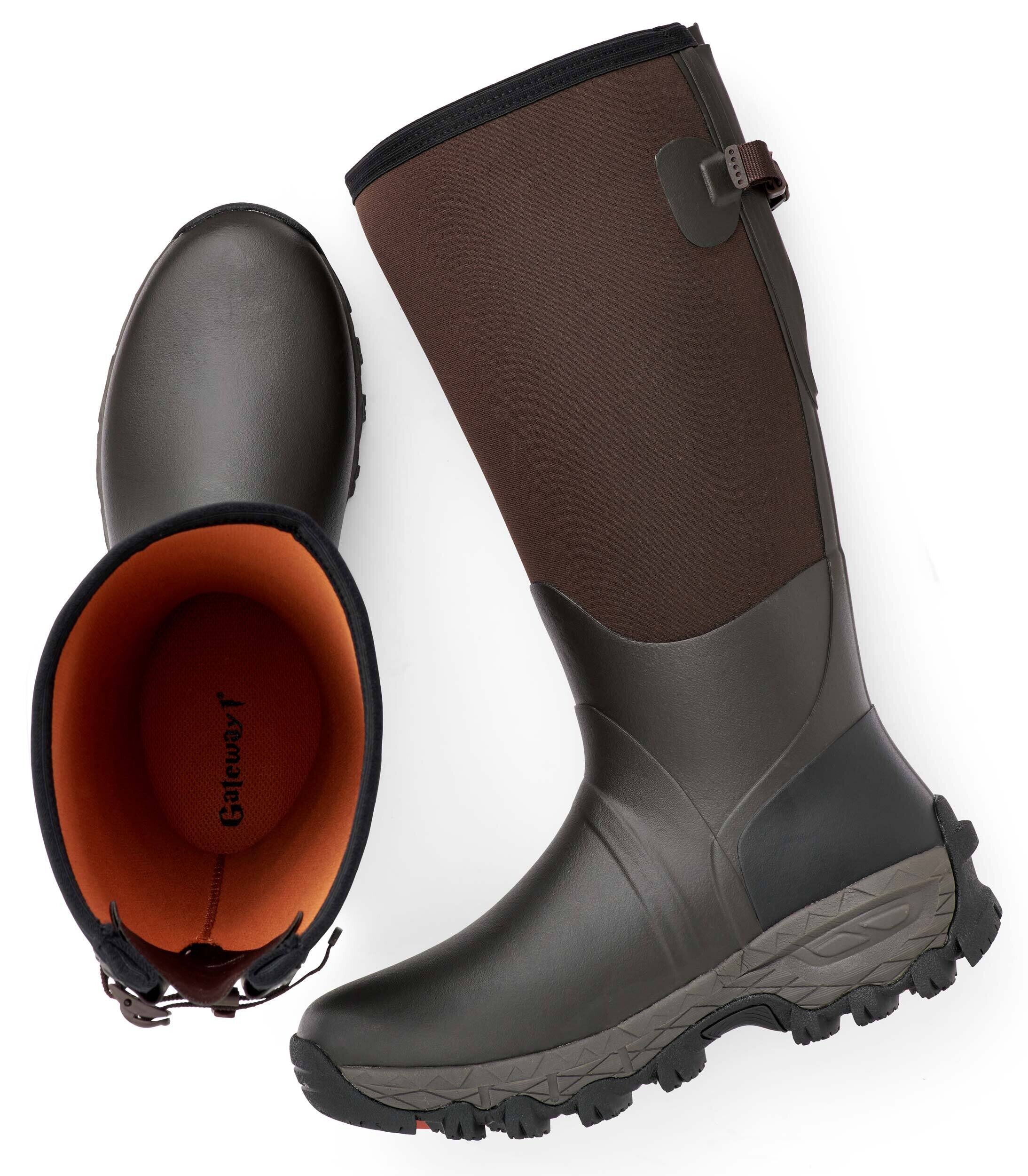 Gateway1 Woodwalker 18" 4mm Gummistiefel (Dark Brown) Gateway1 Woodwalker 18" 4mm Gummistiefel (Dark Brown)