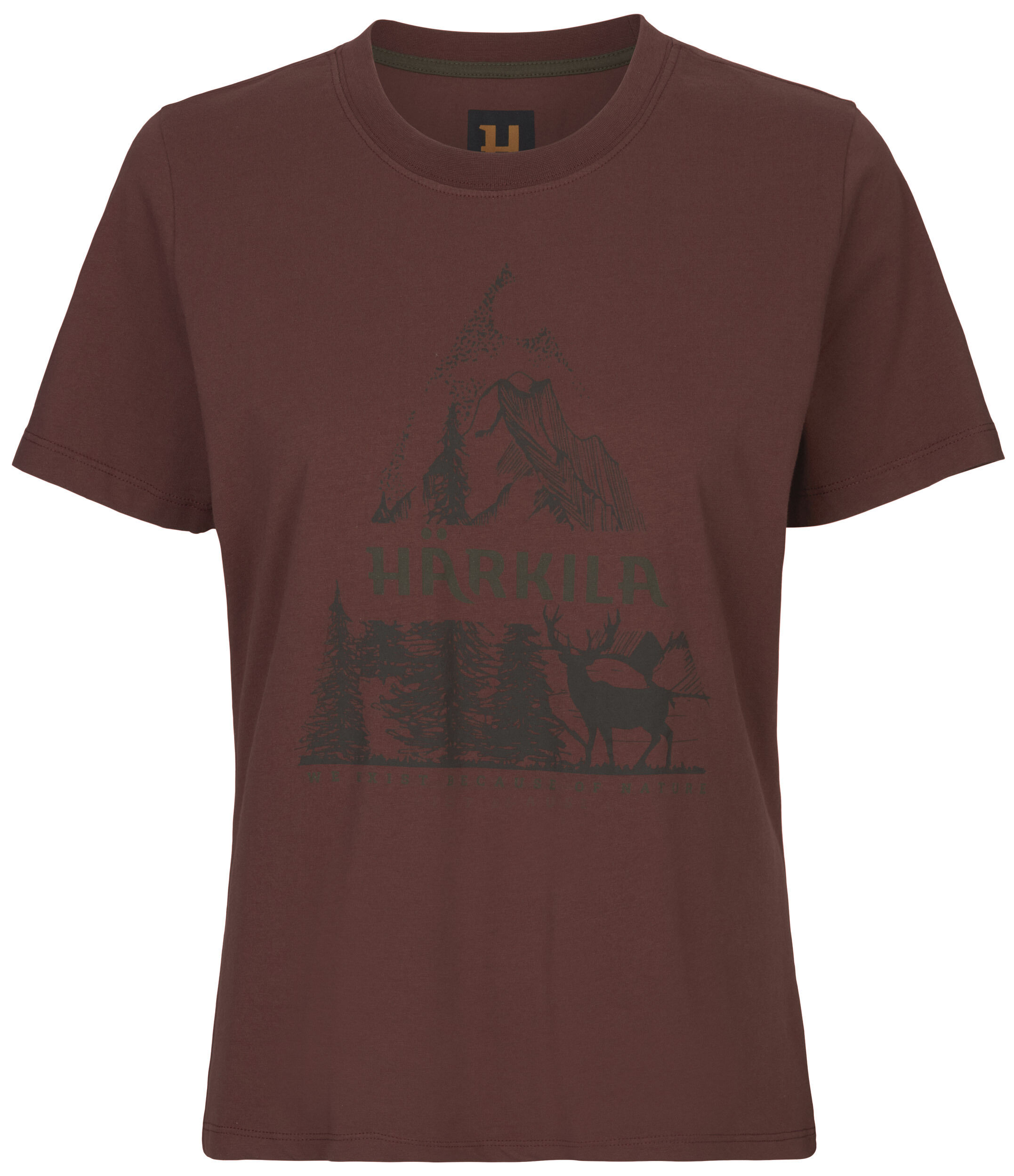 Härkila Natur T-Shirt Woman (Hot Chocolate) Härkila Natur T-Shirt Woman (Hot Chocolate)
