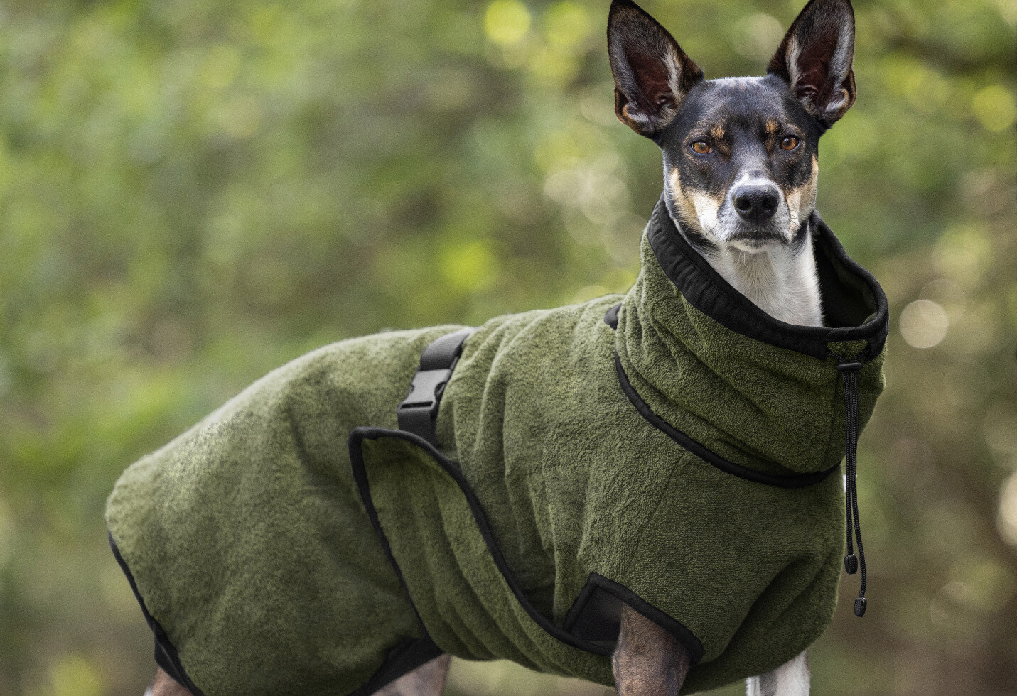 Actionfactory Hundemantel Warmup Cape Pro (pine green)