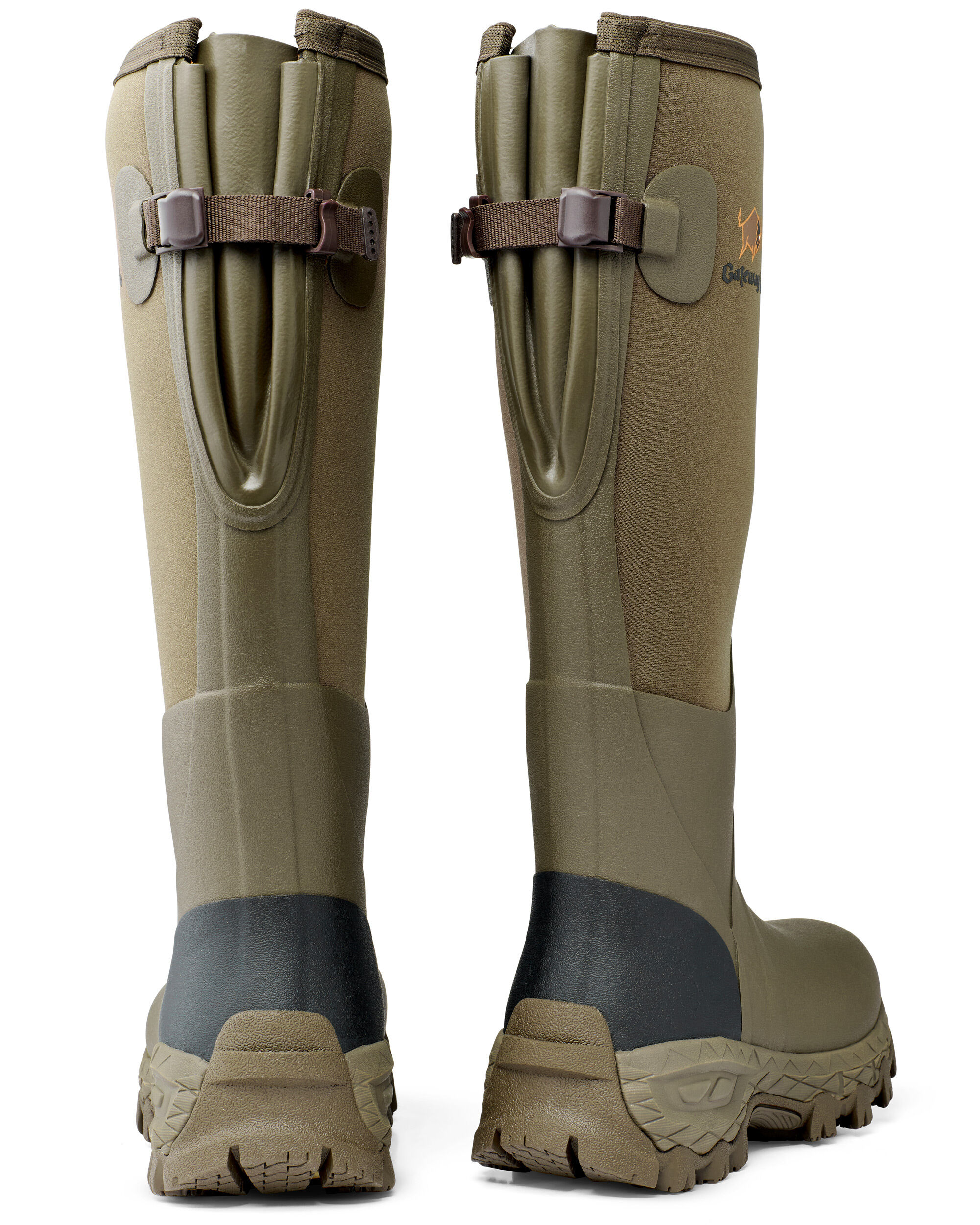 Gateway1 Woodwalker Lady 17" 4mm Gummistiefel (Walnut) Gateway1 Woodwalker Lady 17" 4mm Gummistiefel (Walnut)