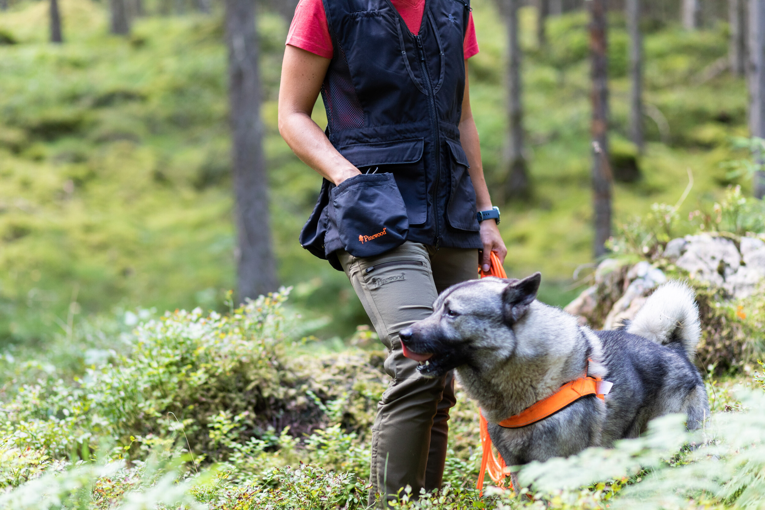Pinewood Finnveden Hybrid Extrem Damen Hose (dkl. Oliv/hell Oliv)