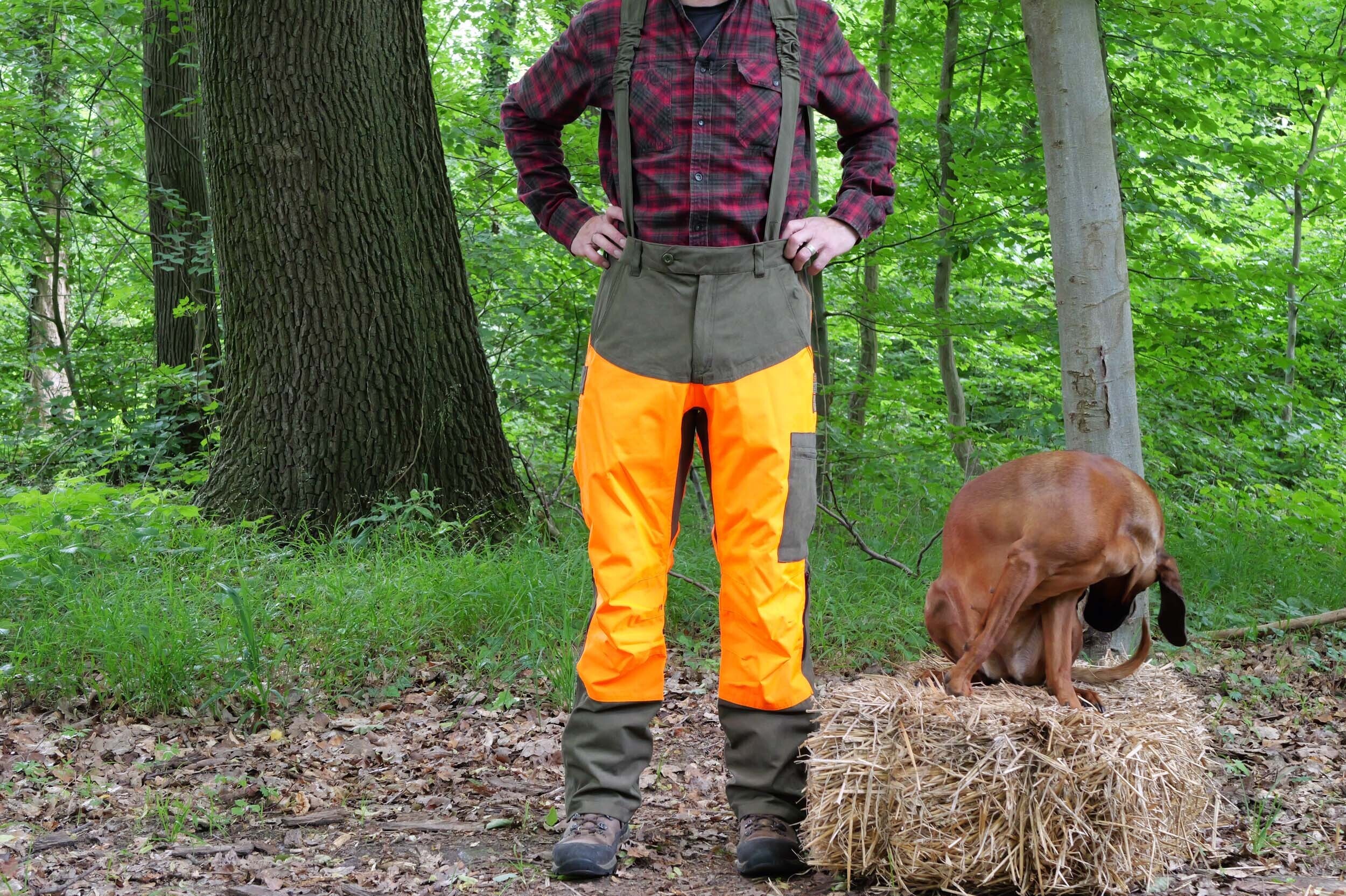 Hubertus Dog Keeper Hose (oliv/orange) Hubertus Dog Keeper Hose (oliv/orange)
