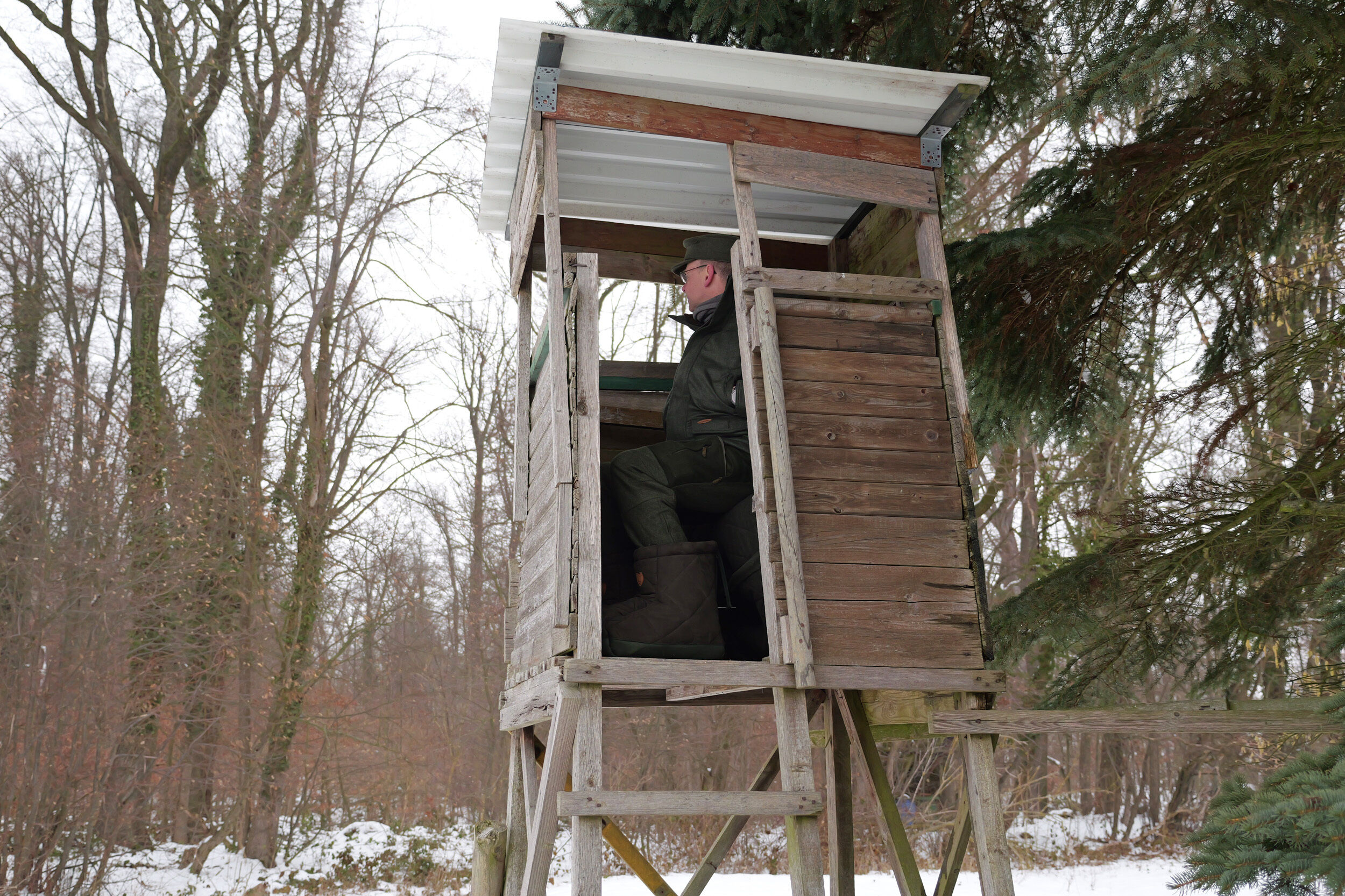 Hubertus Thermo-Ansitz-Überschuh