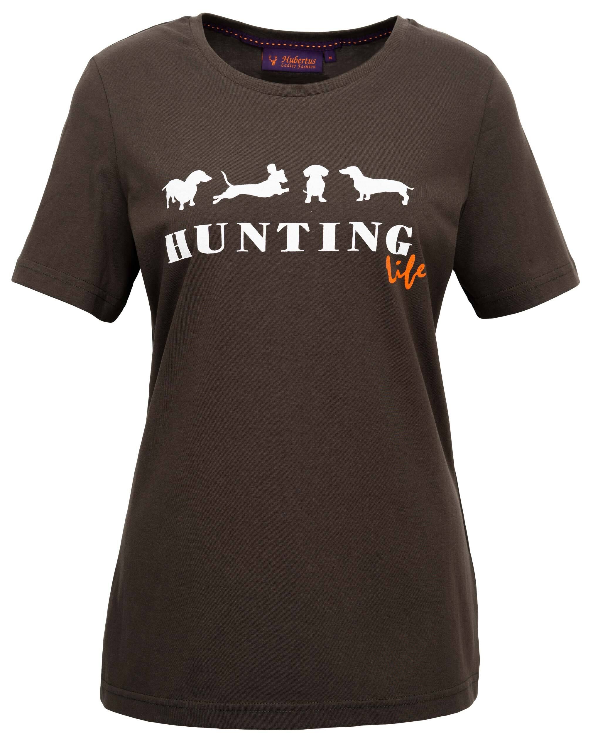 Hubertus Damen-T-Shirt Hunting Life (oliv) Hubertus Damen-T-Shirt Hunting Life (oliv)