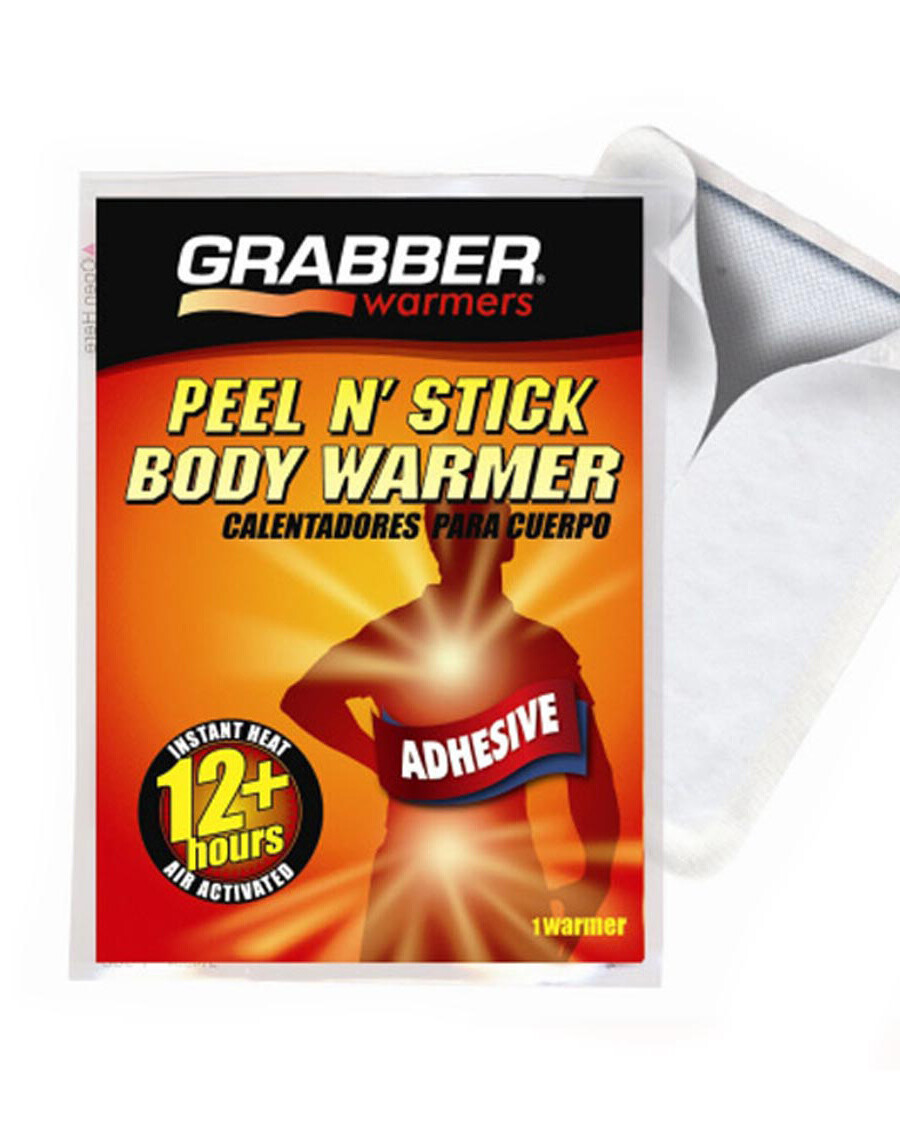 GRABBER Körperwärmer mit Klebefläche
