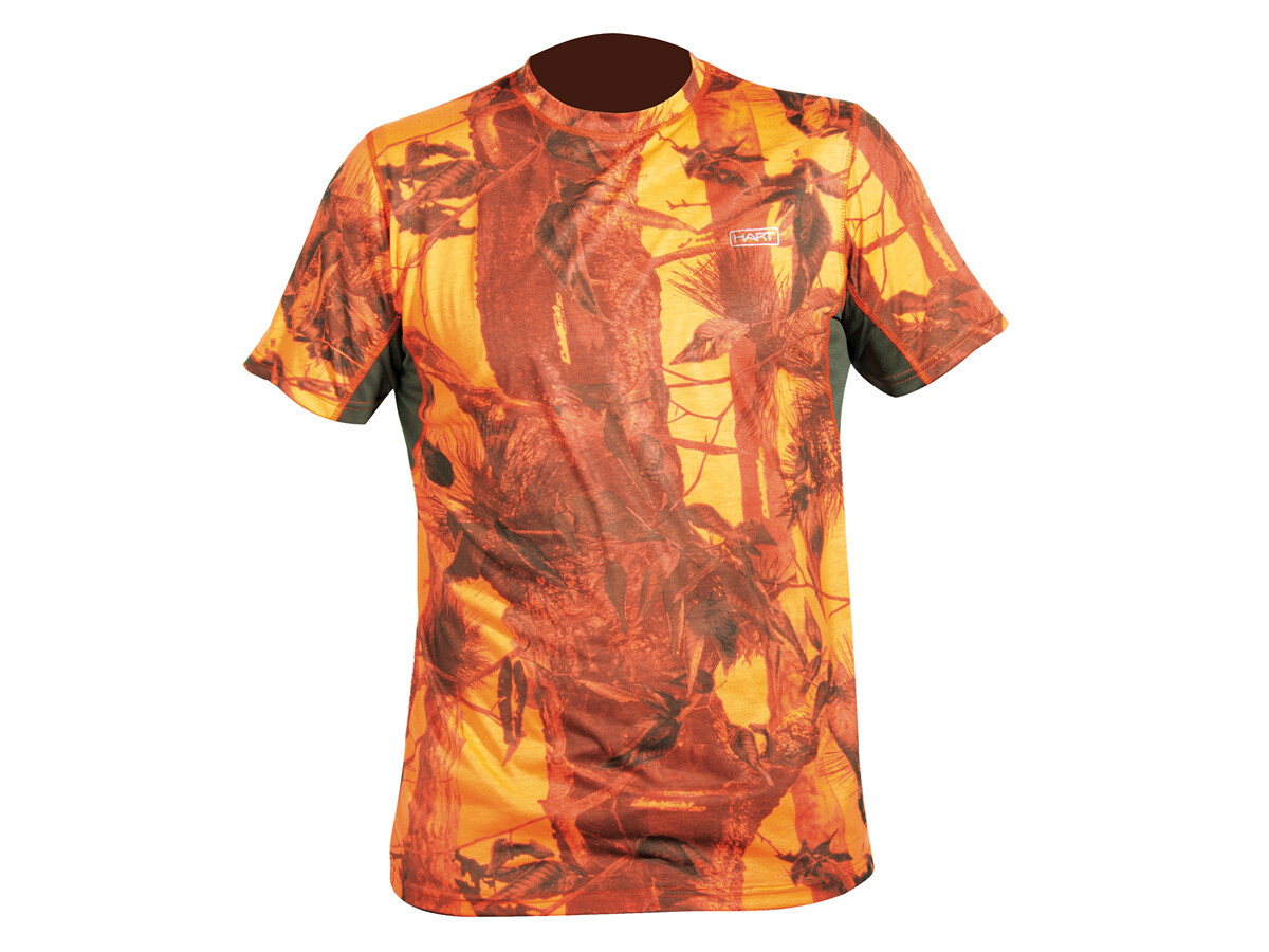 Hart Crew-S T-Shirt (camo blaze)