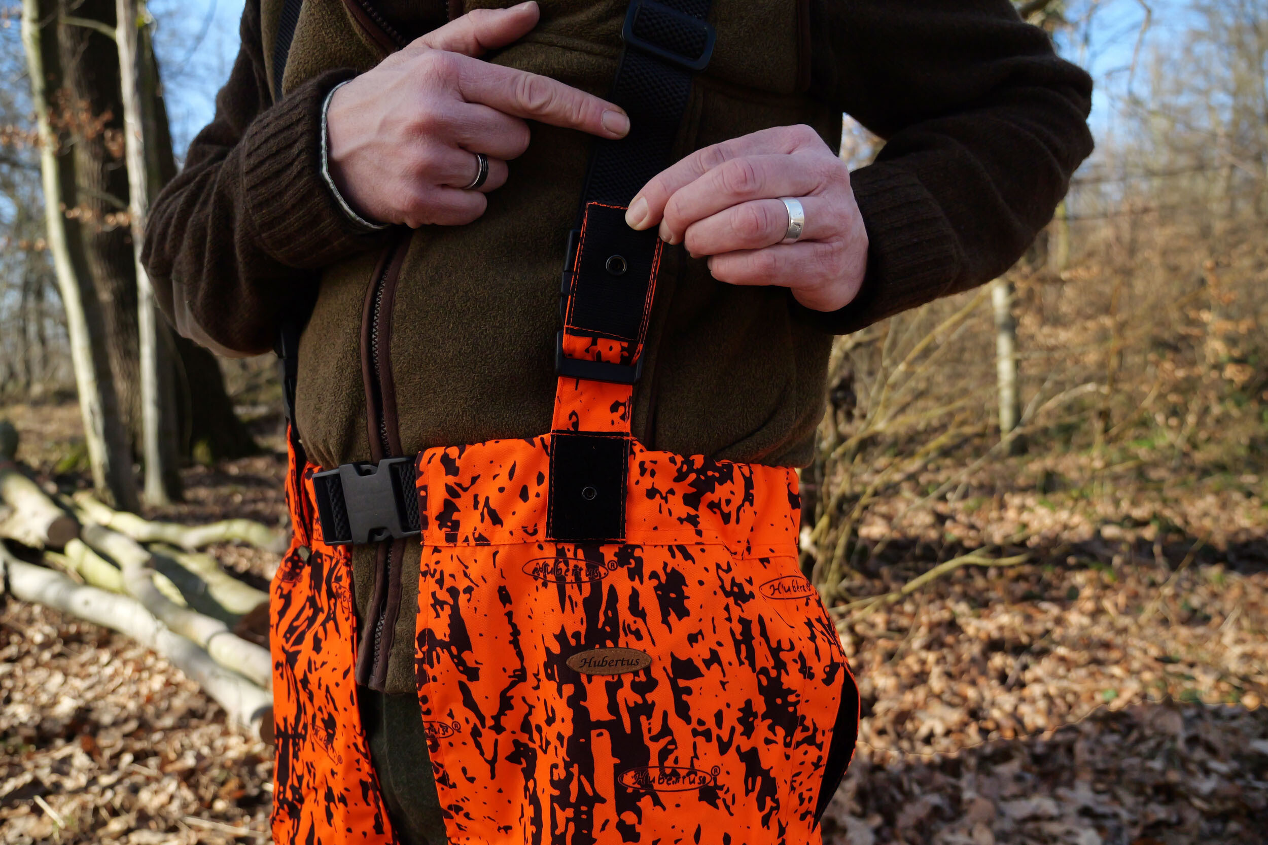 Hubertus Beinlinge Drückjagd (orange) Hubertus Beinlinge Drückjagd (orange)