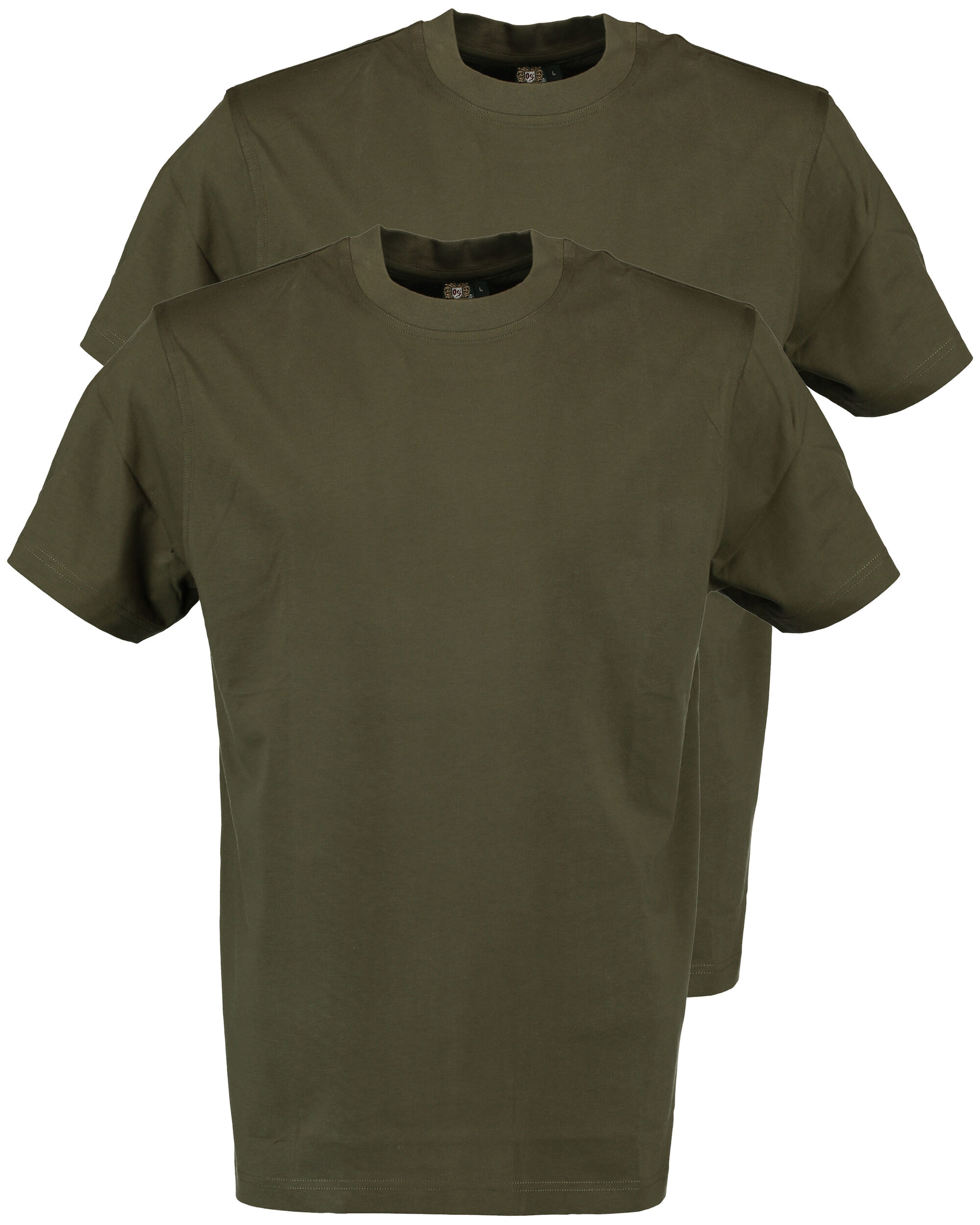 OS Trachten T-Shirt Doppelpack (oliv)