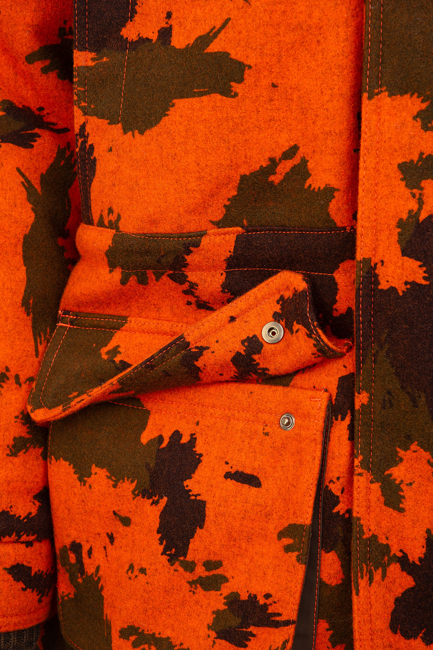 Rascher Signal-Camo-Lodenjacke Prestige (orange)