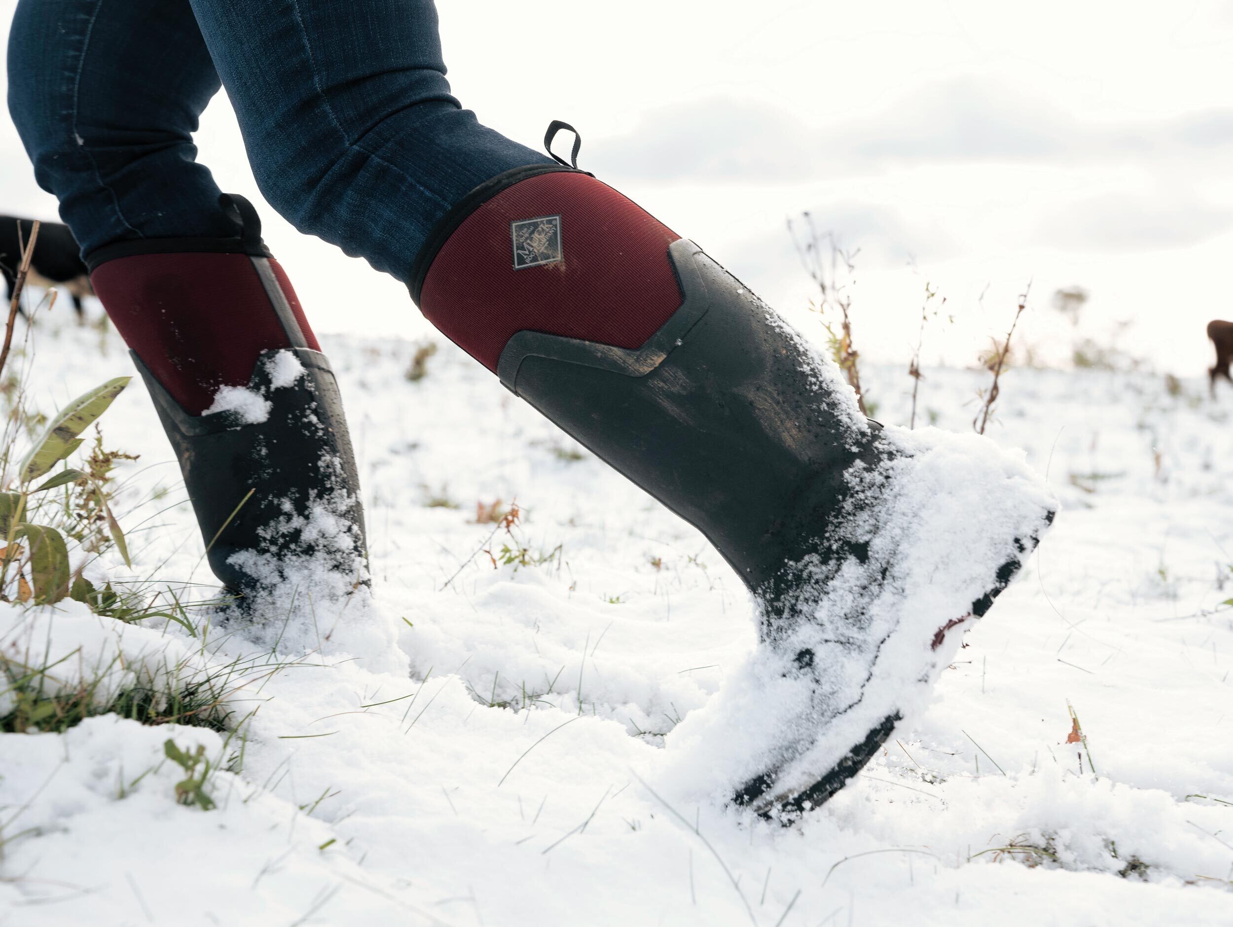 Muck Boot Arctic Ice Lady Tall Damengummistiefel (black/maroon)