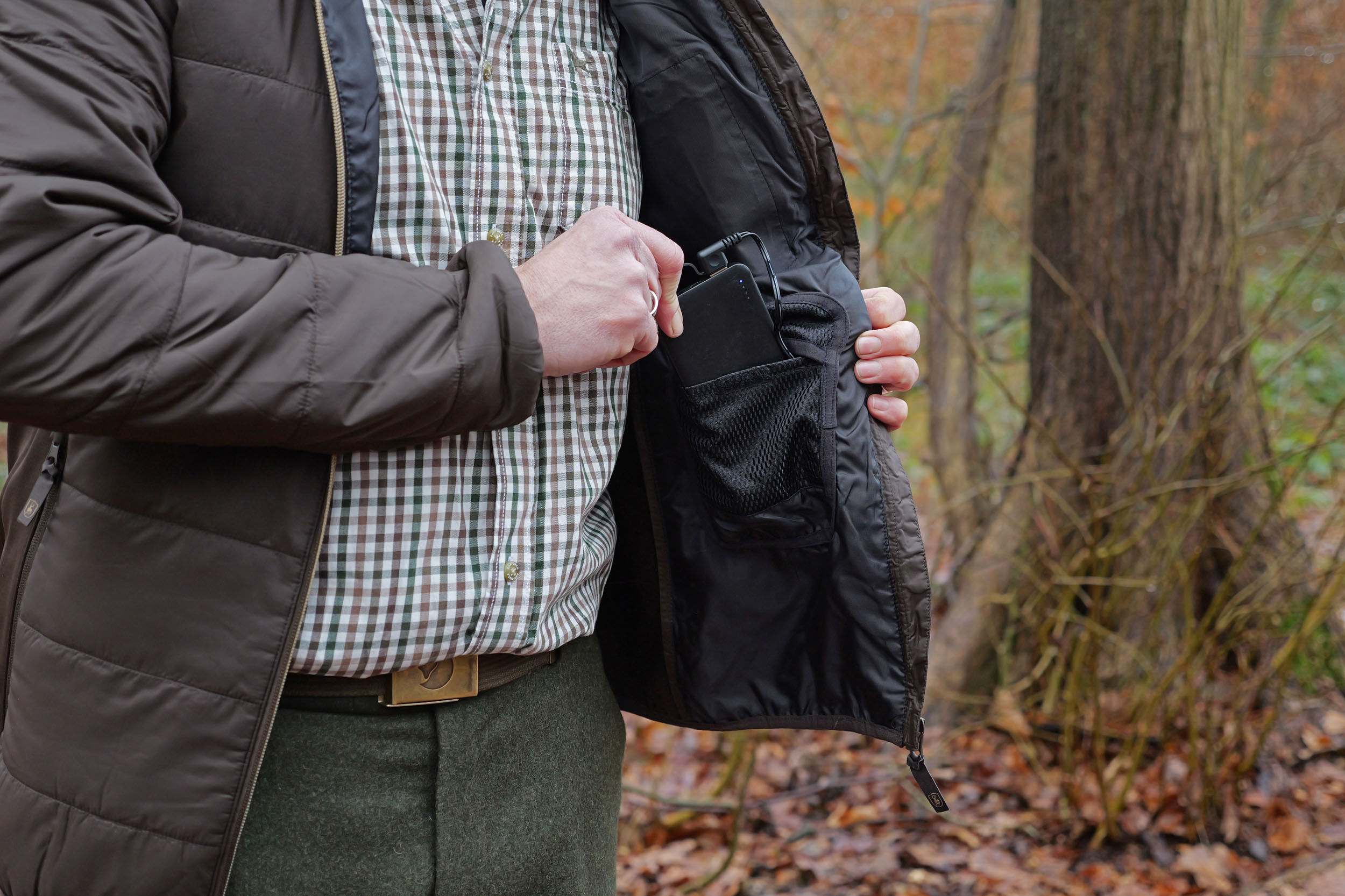 Deerhunter Heat Padded Heizjacke (Wood)
