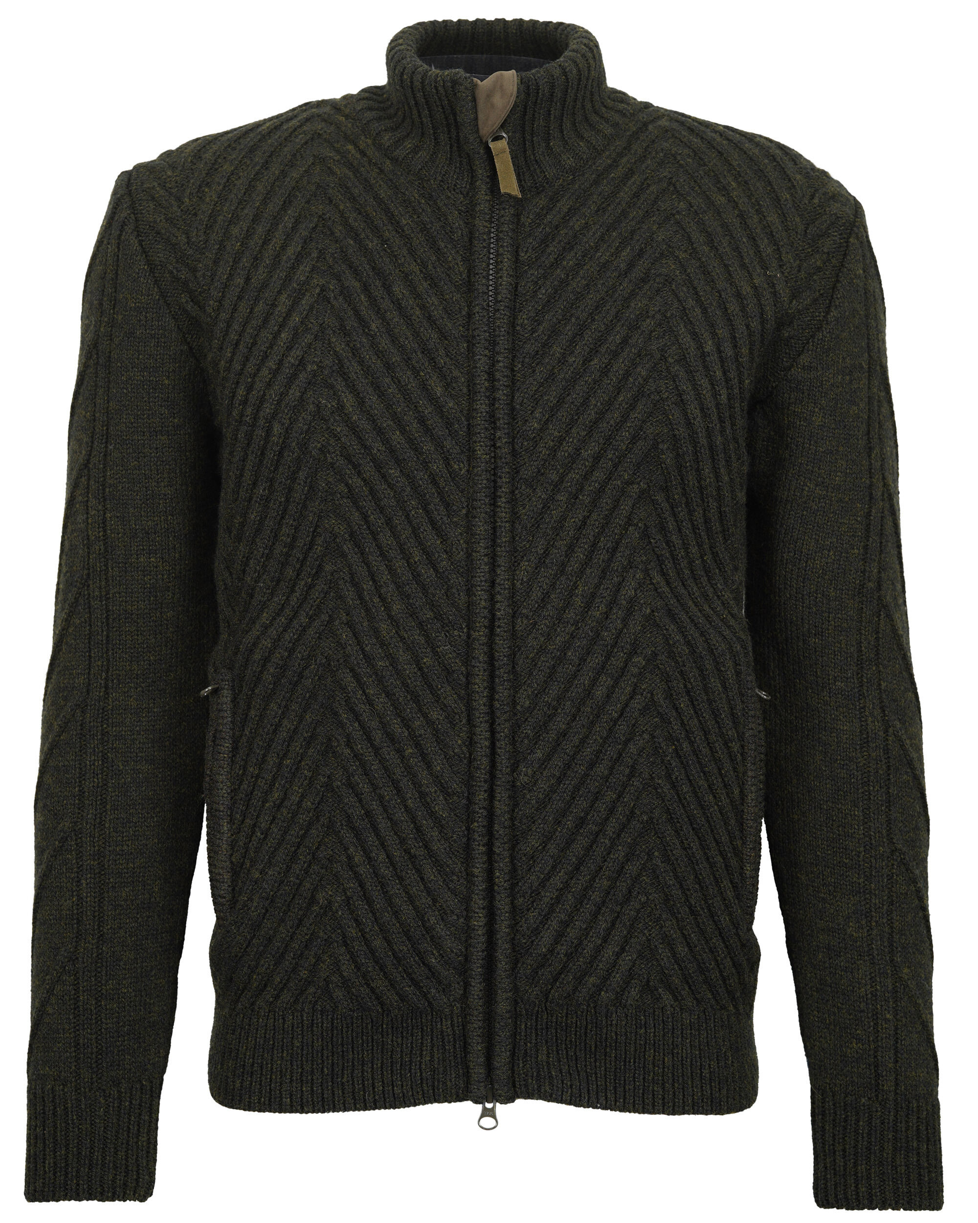 Jagdhund Strickjacke Murau (loden)