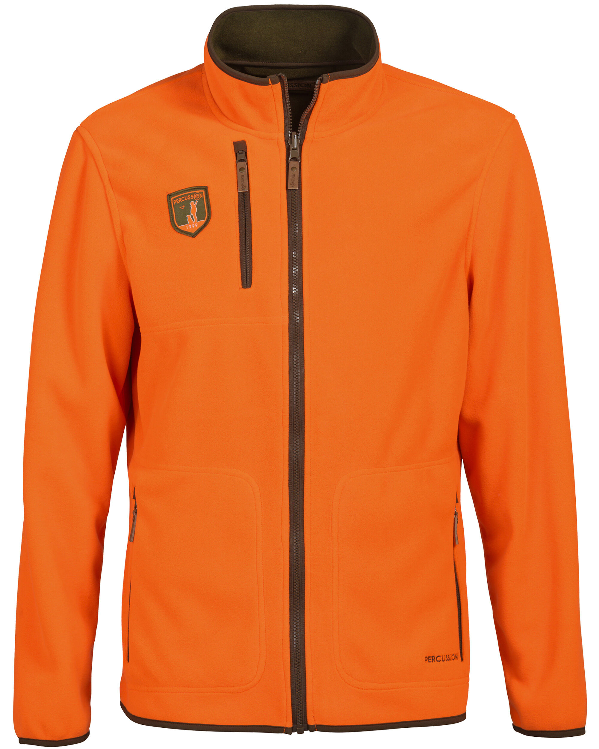 Percussion Wendefleecejacke Finnland (khaki/orange)