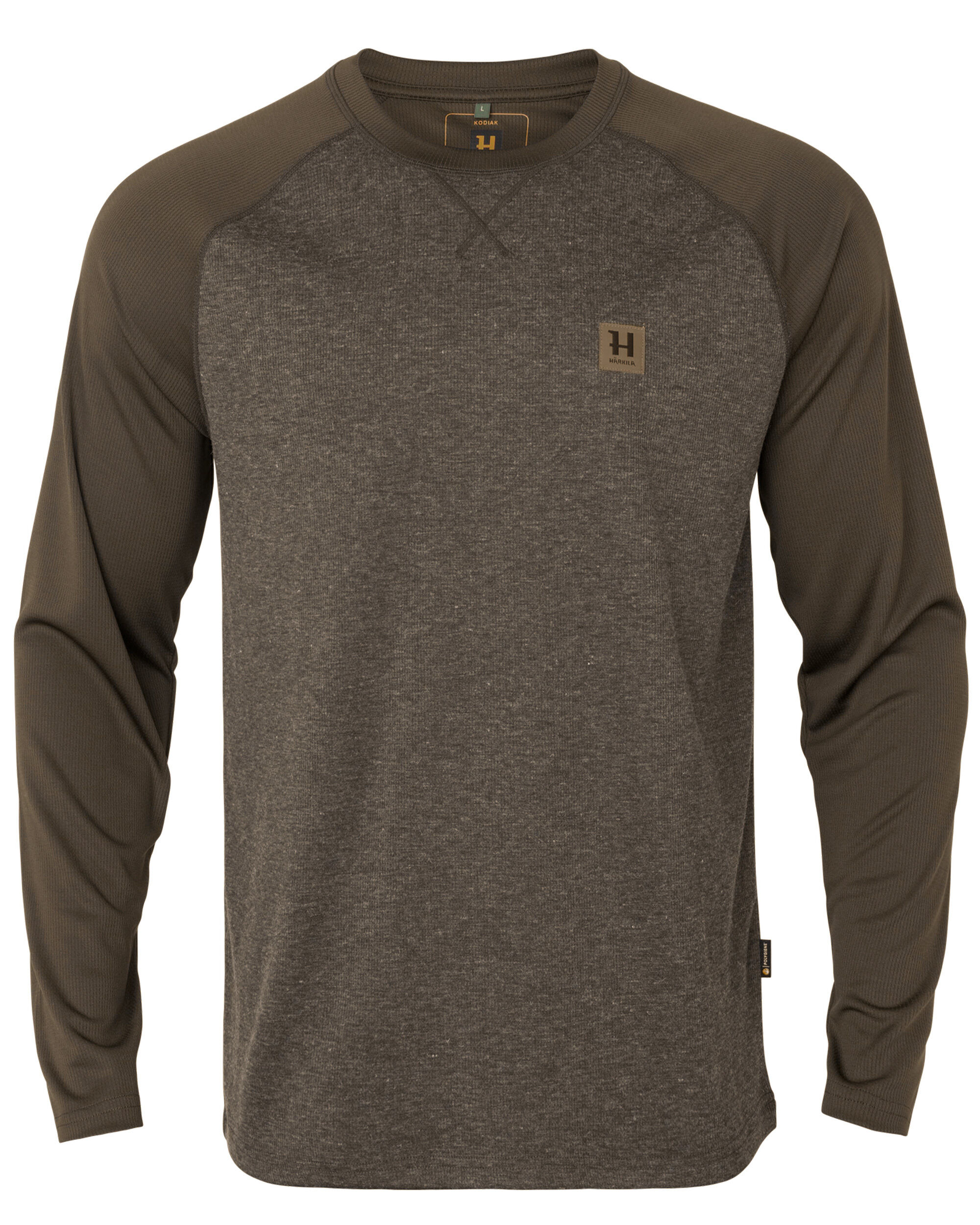 Härkila Kodiak CleverWool Longsleeve (Dark hunting green)