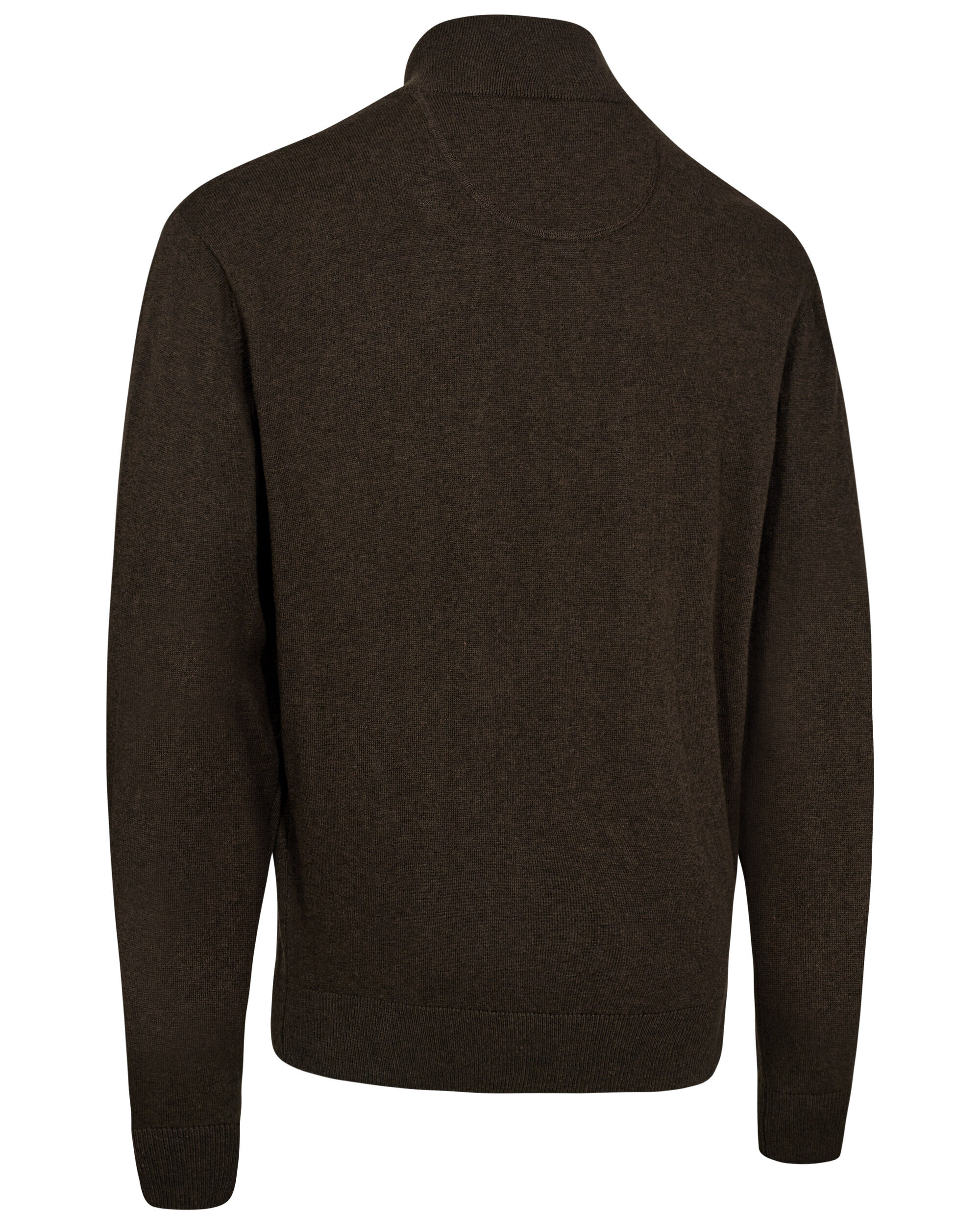 Deerhunter Harrington 1/2-Zip Strickpullover (Brown Melange)