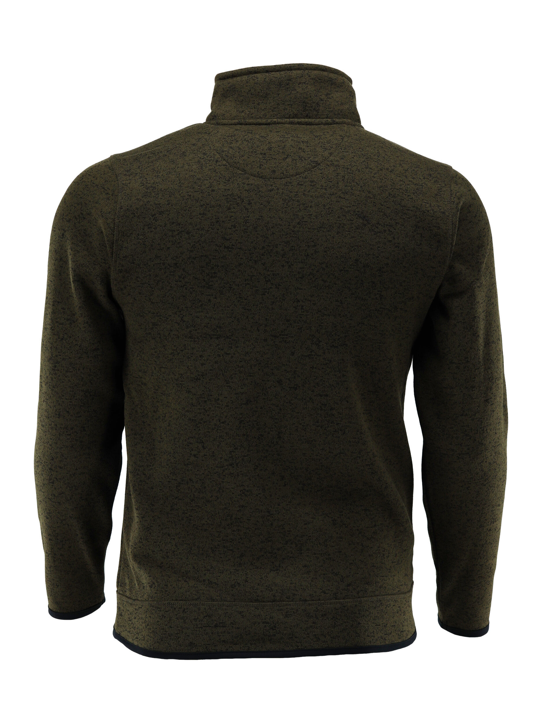 OS Trachten Jacke Strick-Fleece (schilf)