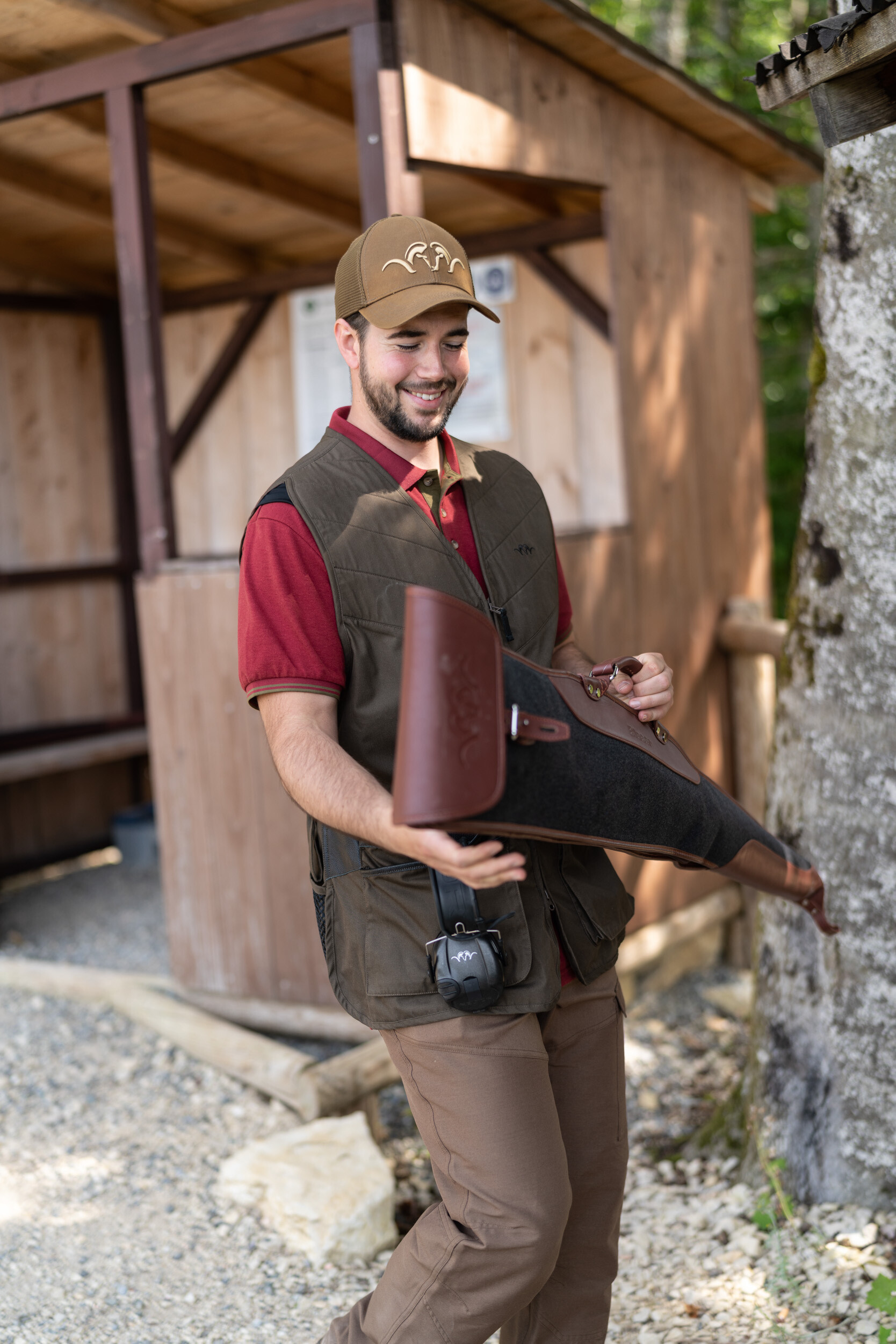 Blaser Polo-Shirt 22 (bordeaux)