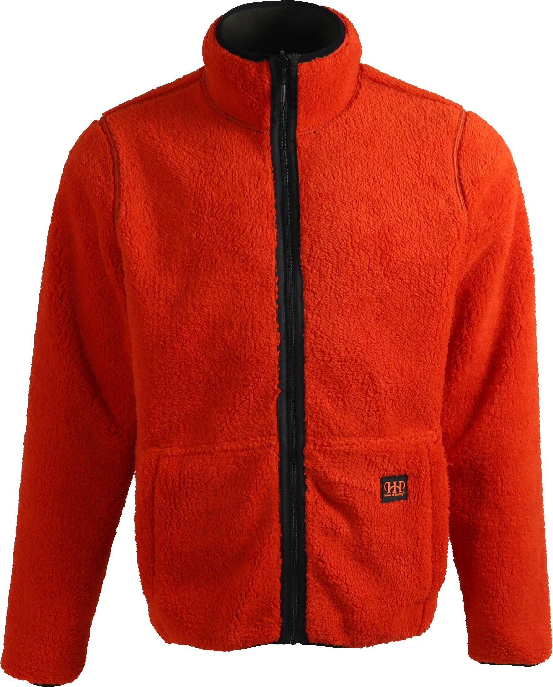 House of Hunting wendbare Fleecejacke (Orange)