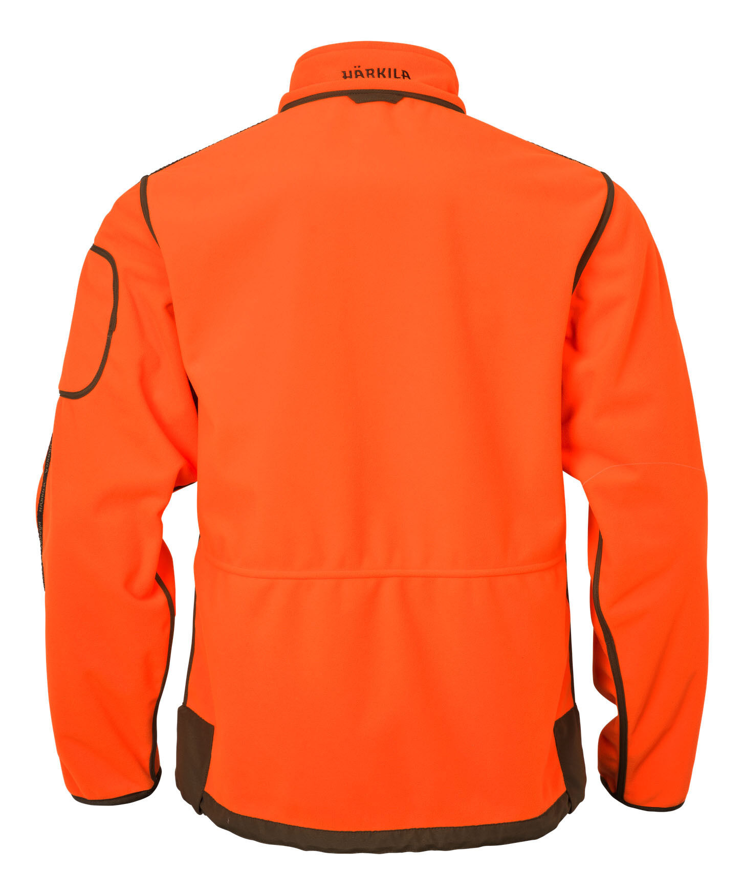 Härkila Kamko Blaze Fleece-Wendejacke (Orange blaze/Willow green)