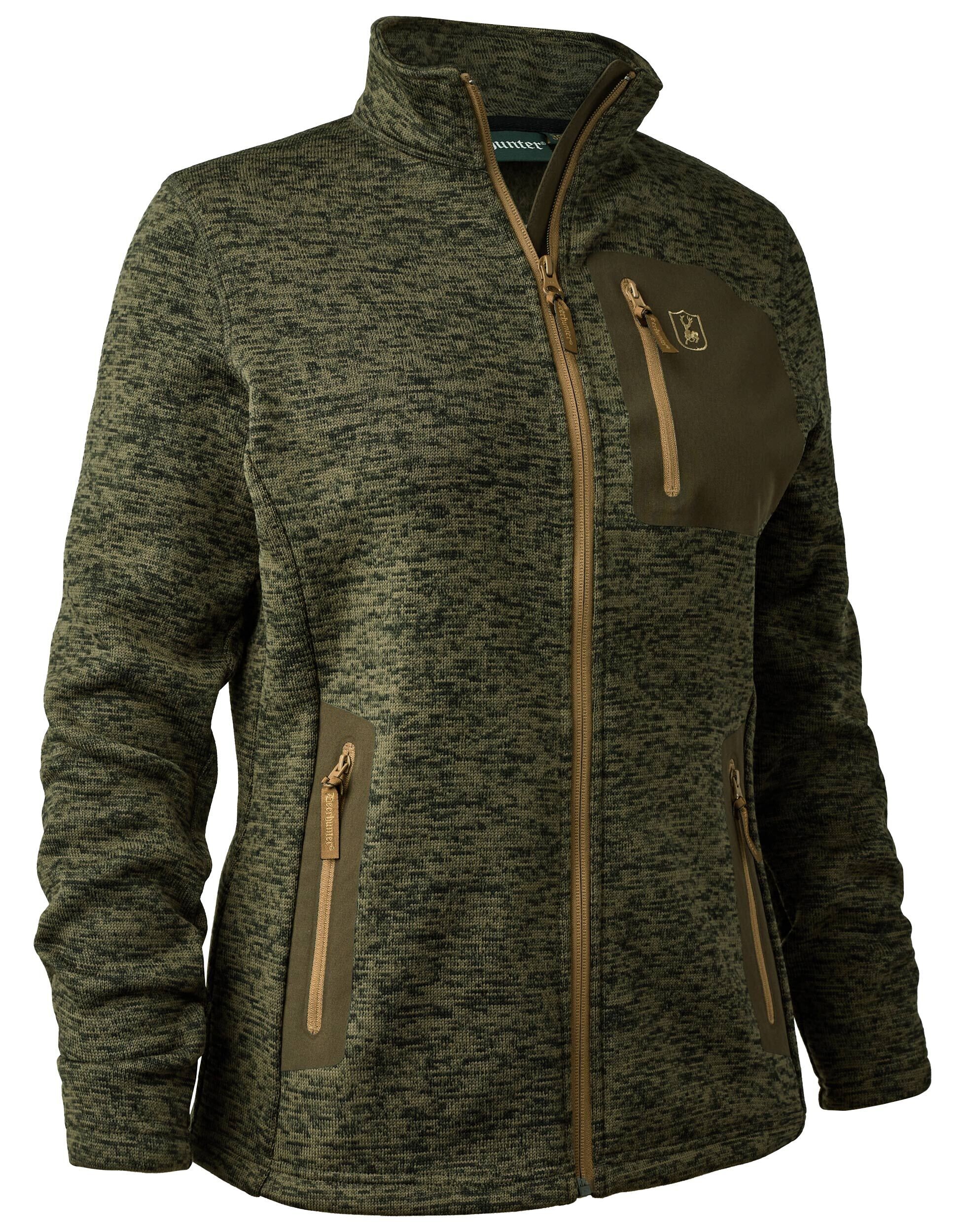 Deerhunter Lady Sarek Strickjacke (Olive Night mel.)