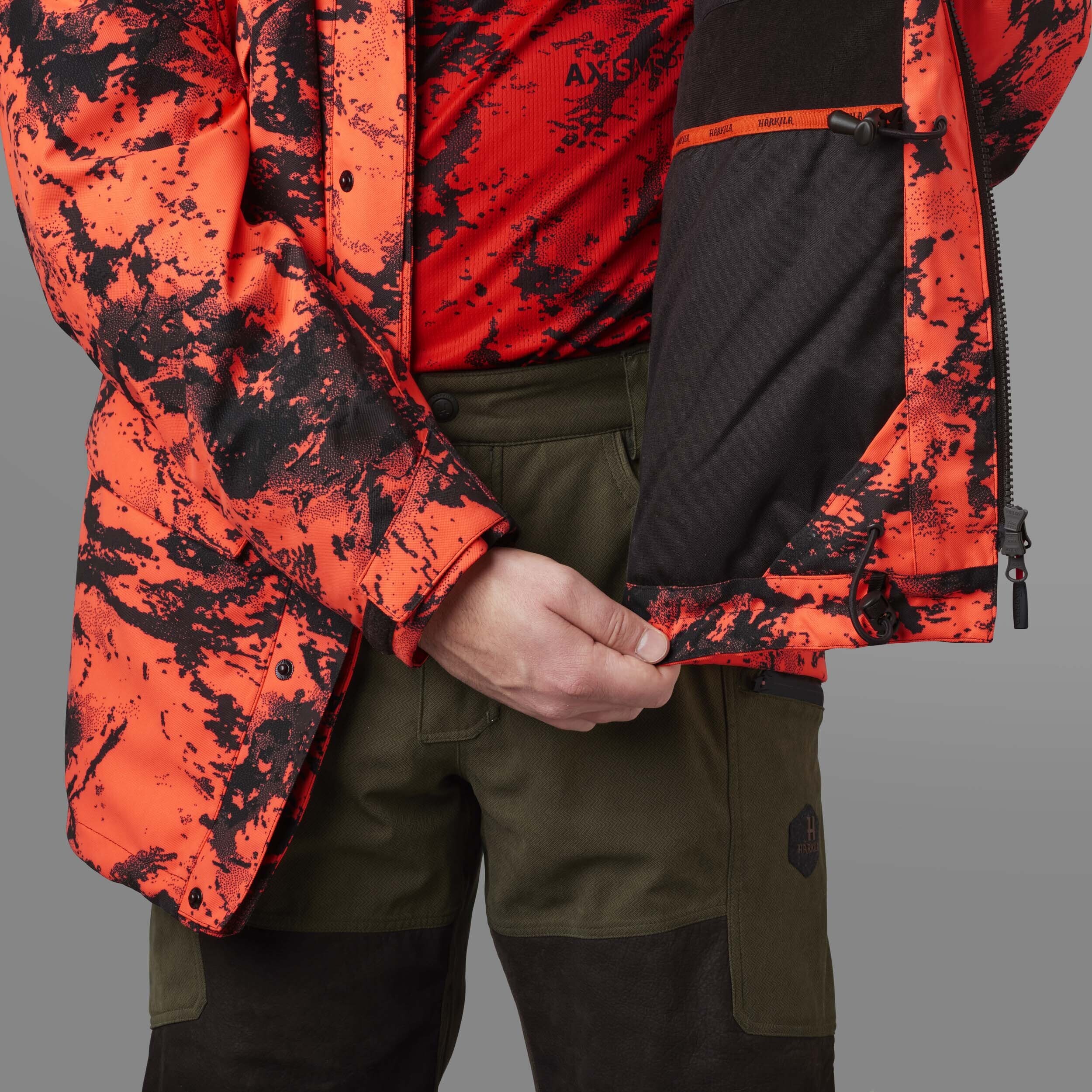 Härkila Wildboar Pro HWS Insulated Jacke (AXIS MSP Orange Blaze)