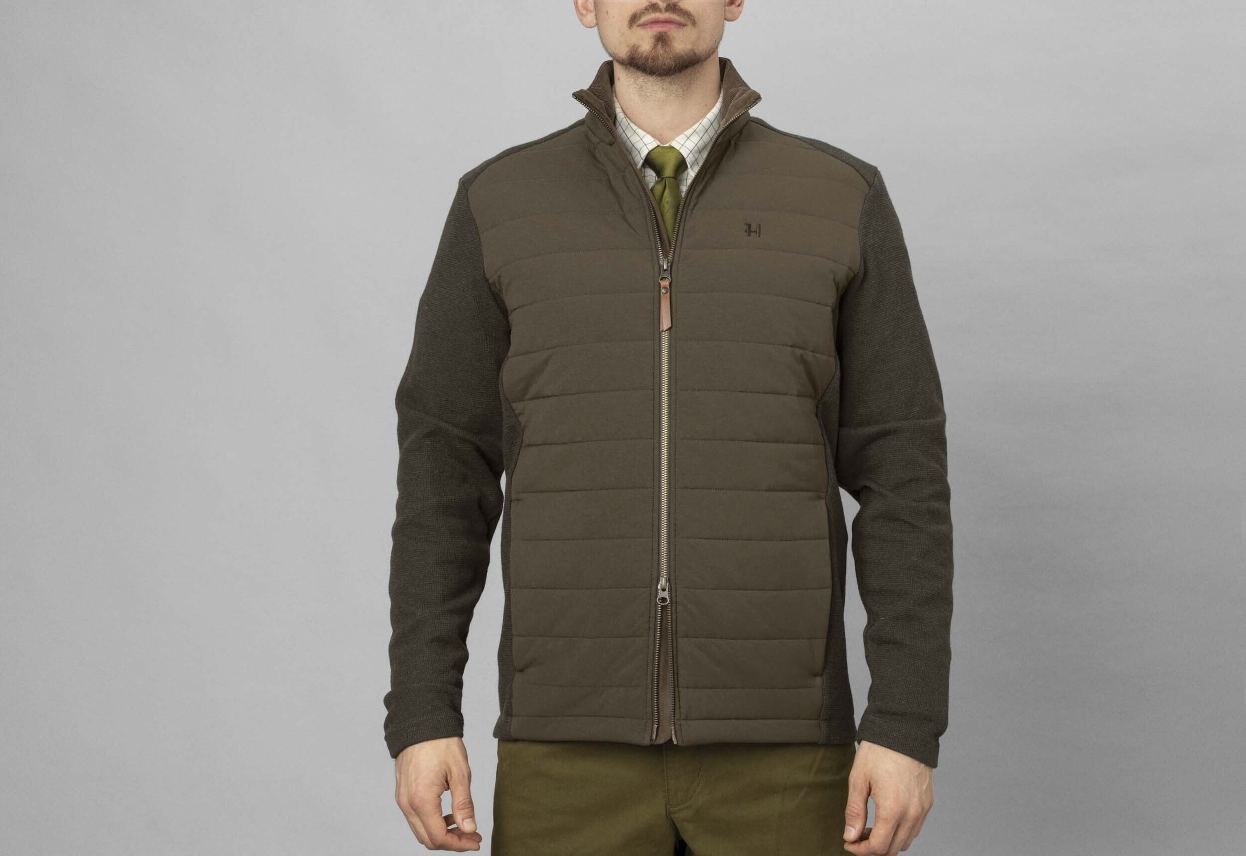 Härkila Sandhelm Pro Insulated Cardigan (Willow green) Härkila Sandhelm Pro Insulated Cardigan (Willow green)