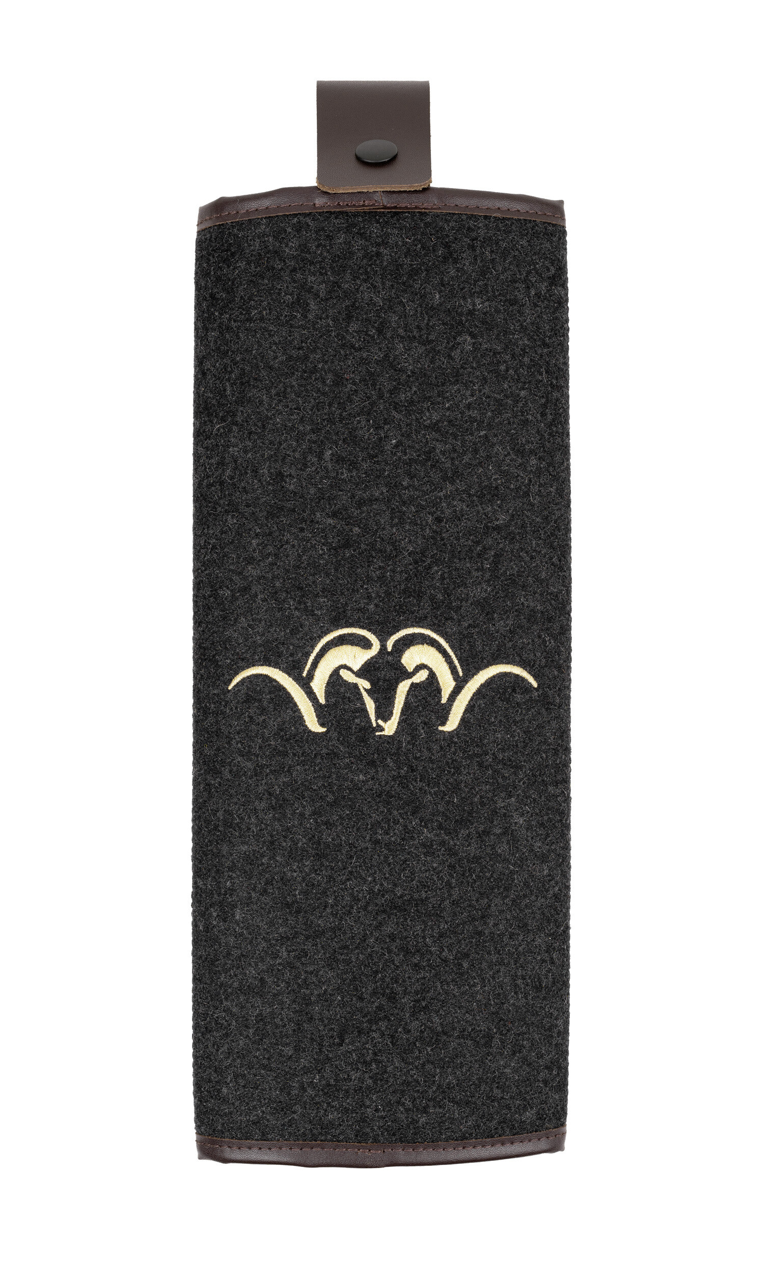 Blaser Sitzkissen Loden Leder