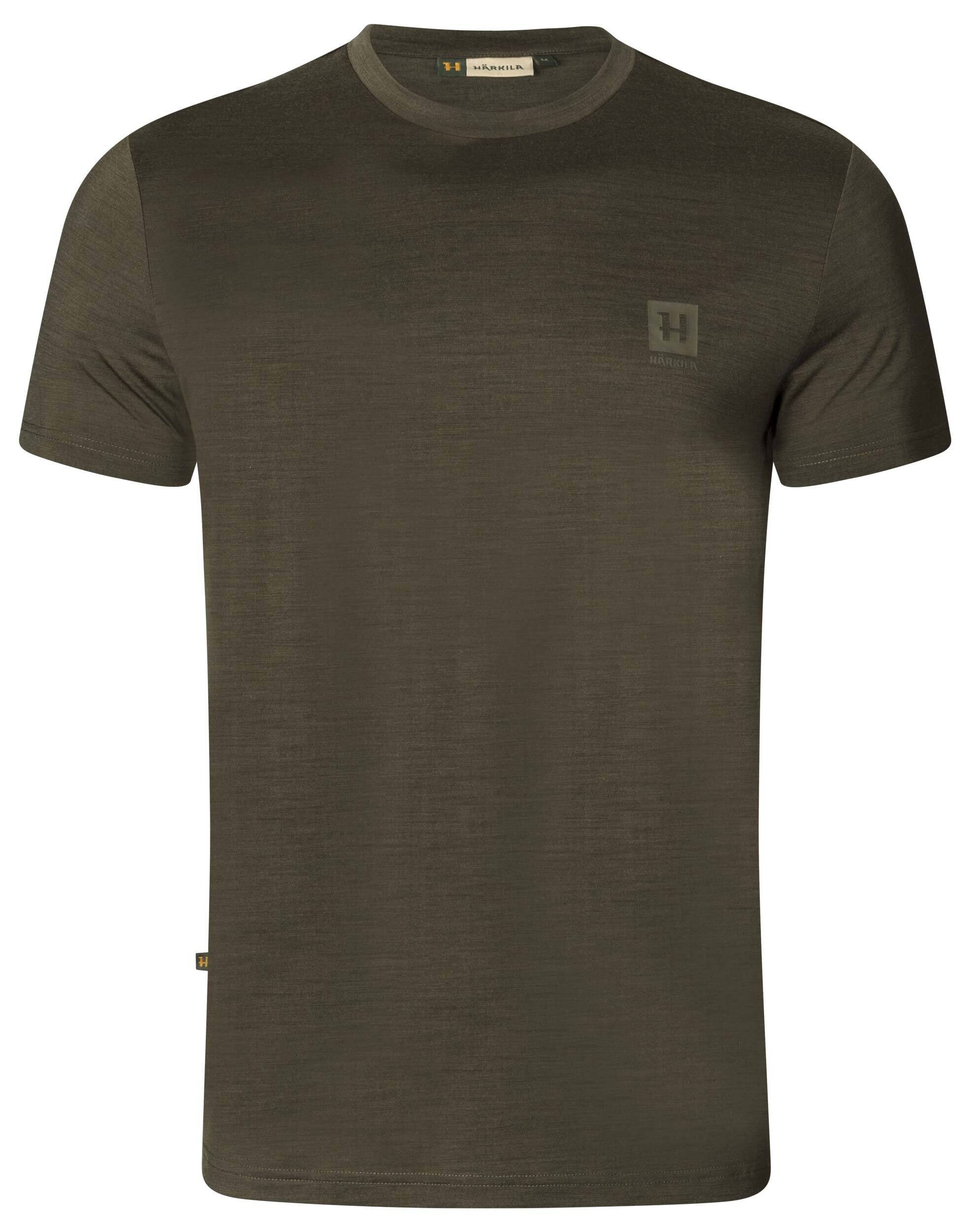 Härkila Base All Season S/S Merino-T-Shirt (Willow green)
