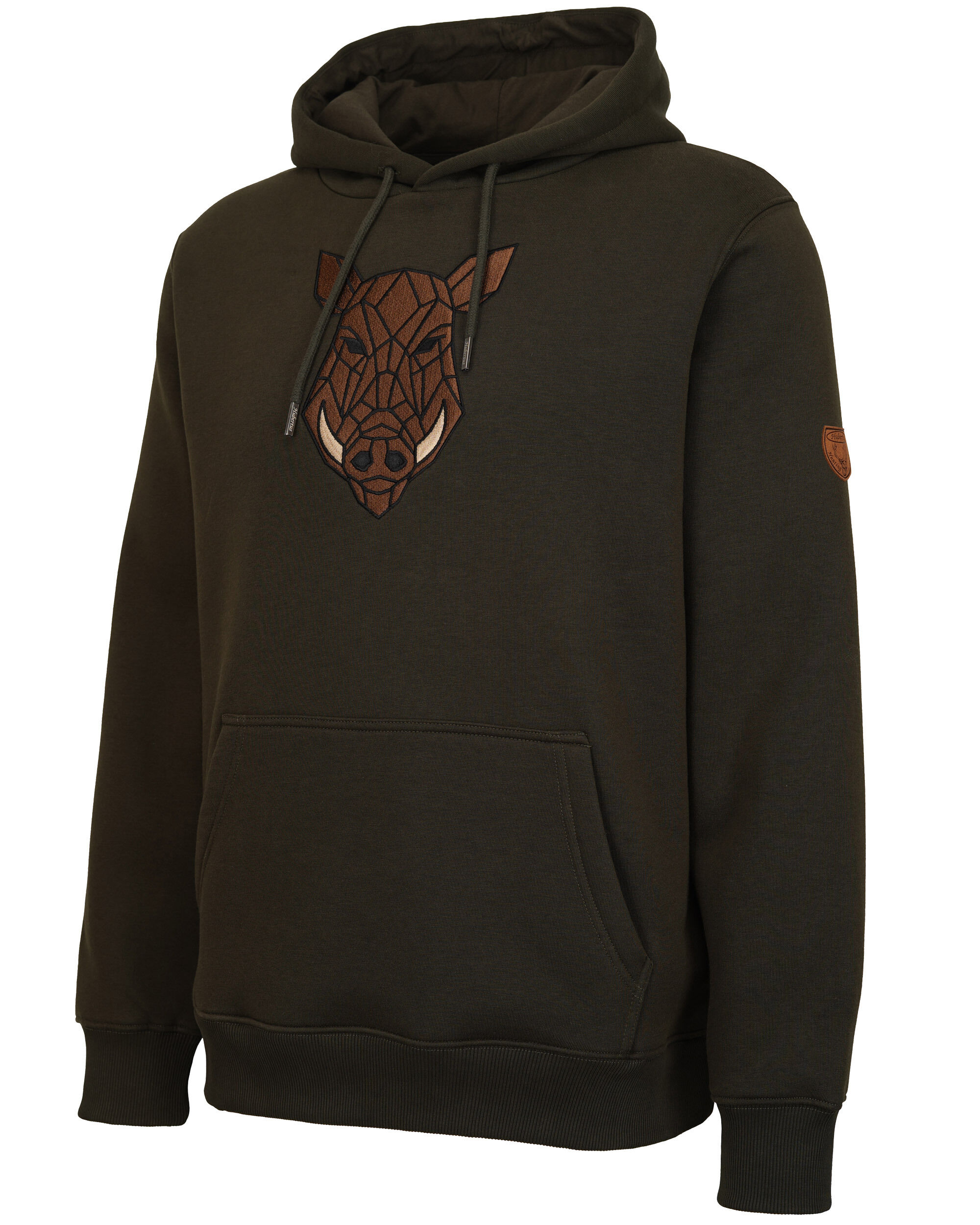 Hubertus Hunting Hoodie Keiler (oliv/braun)
