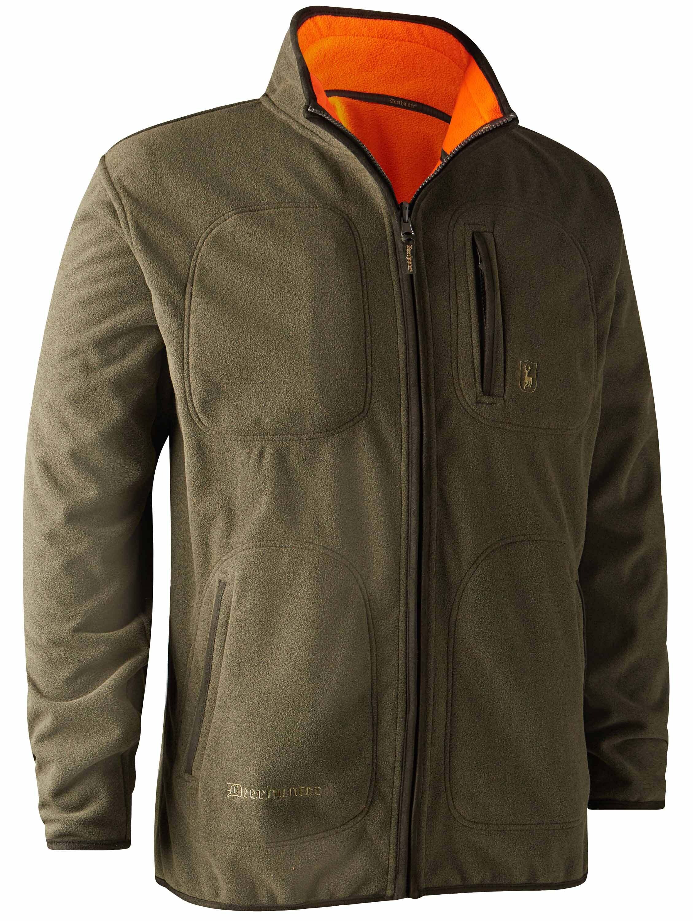 Deerhunter Gamekeeper Wende-Fleecejacke (Orange)