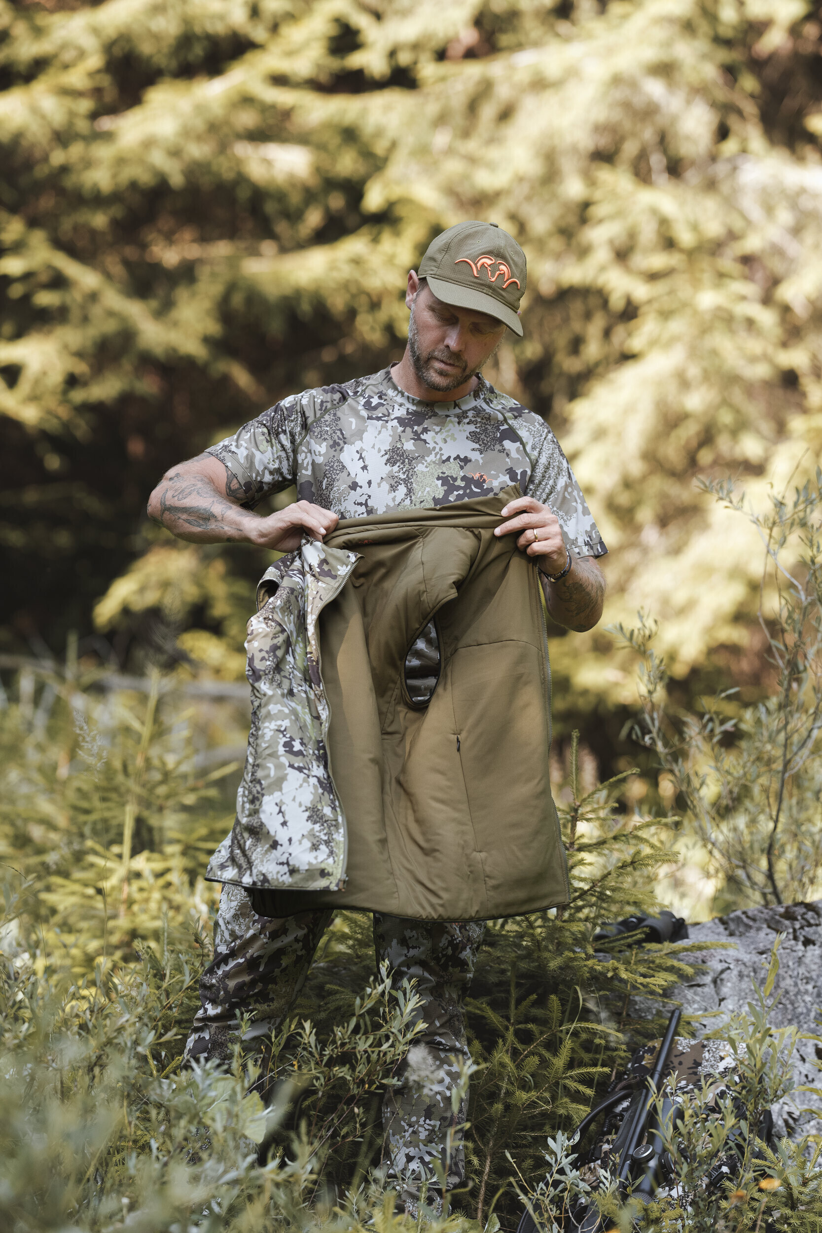 Blaser Tech T-Shirt 23 (HunTec Camo) Blaser Tech T-Shirt 23 (HunTec Camo)
