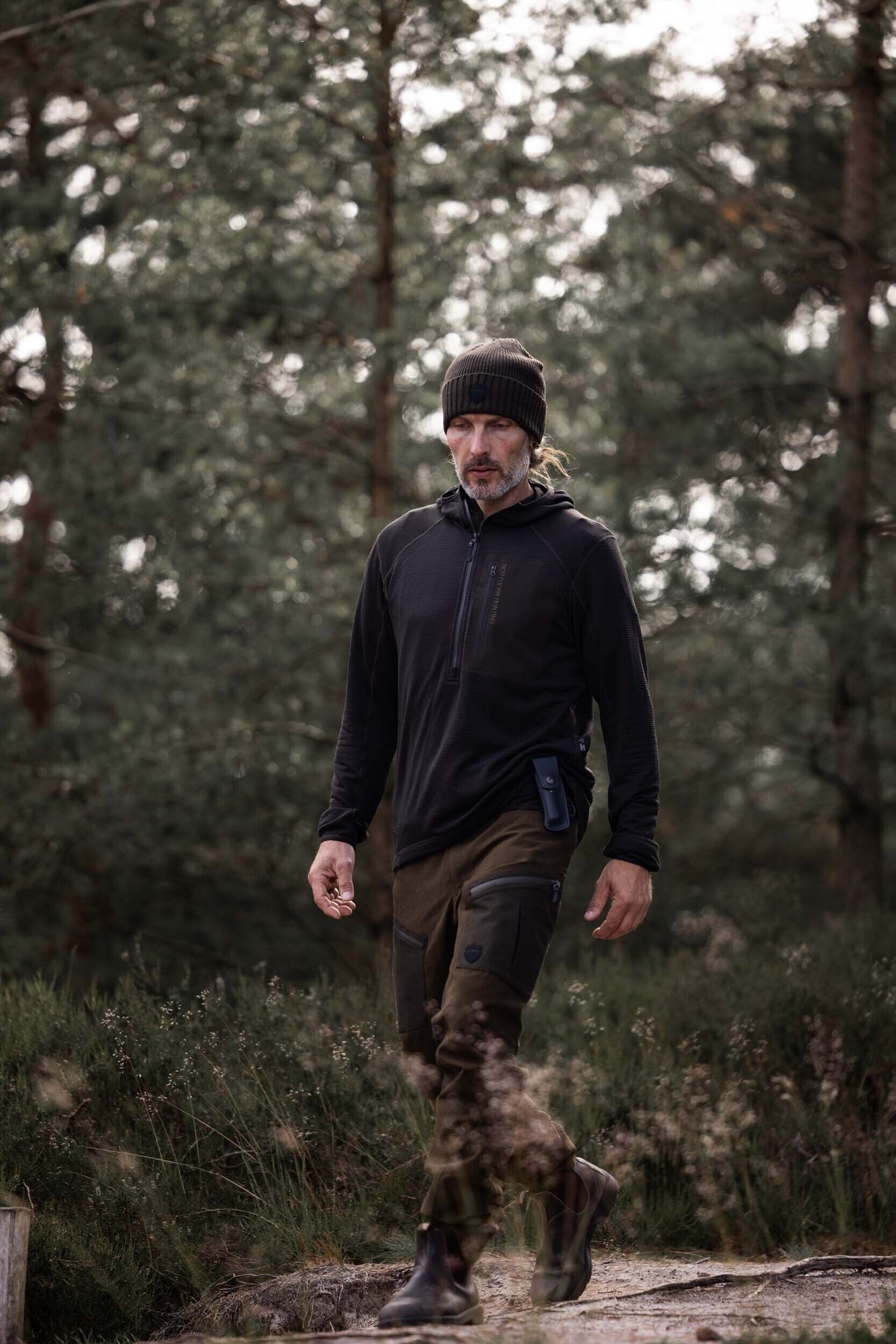 Northern Hunting Rolf Woll-Midlayer (Dark green) Northern Hunting Rolf Woll-Midlayer (Dark green)