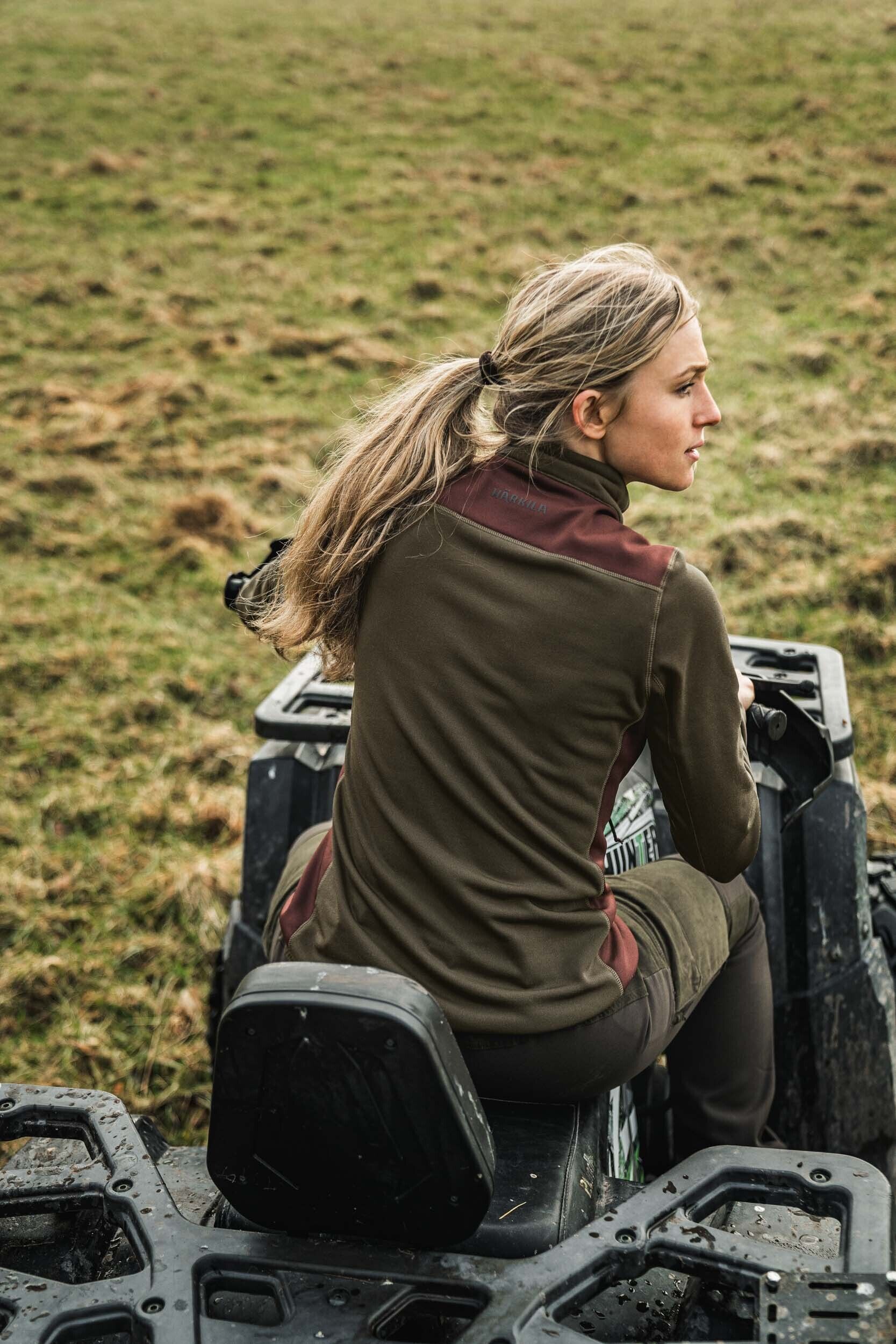 Härkila Oda Damen-Fleecejacke (Willow green) Härkila Oda Damen-Fleecejacke (Willow green)