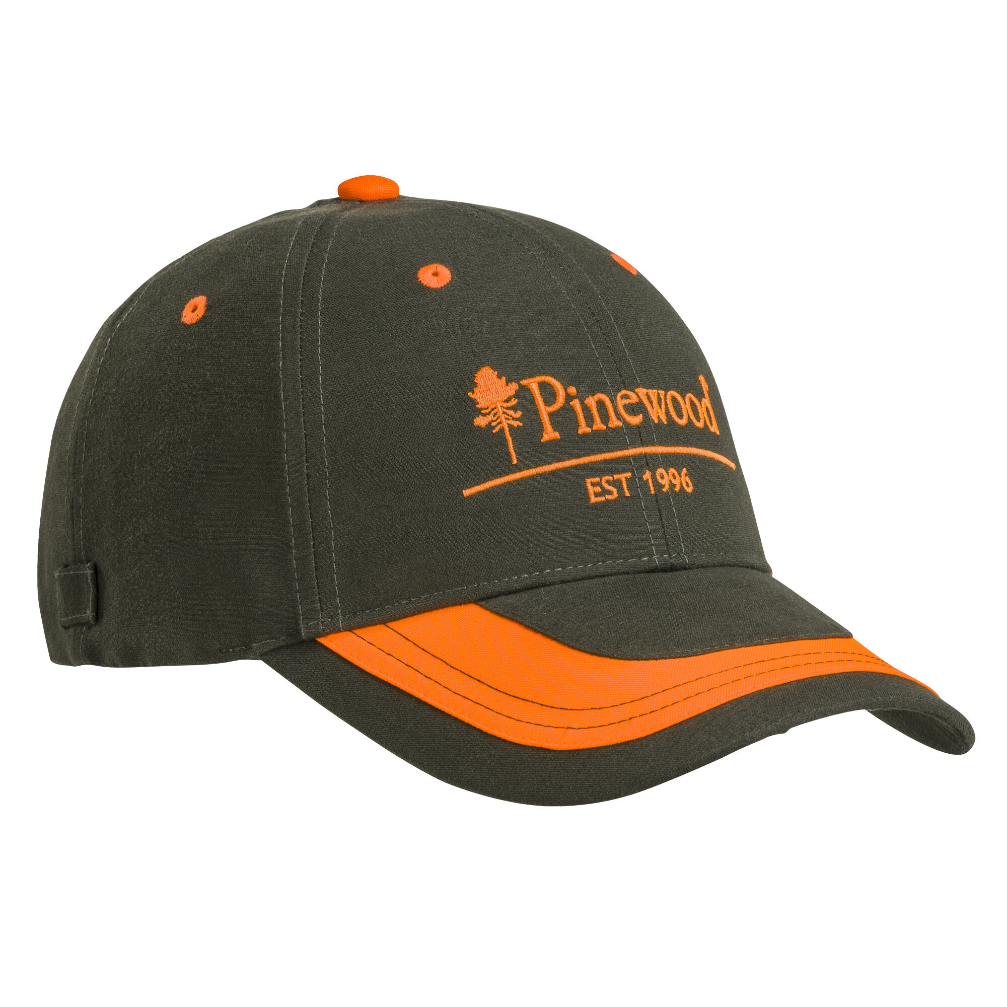Pinewood 2-Color Cap (moosgrün/orange)