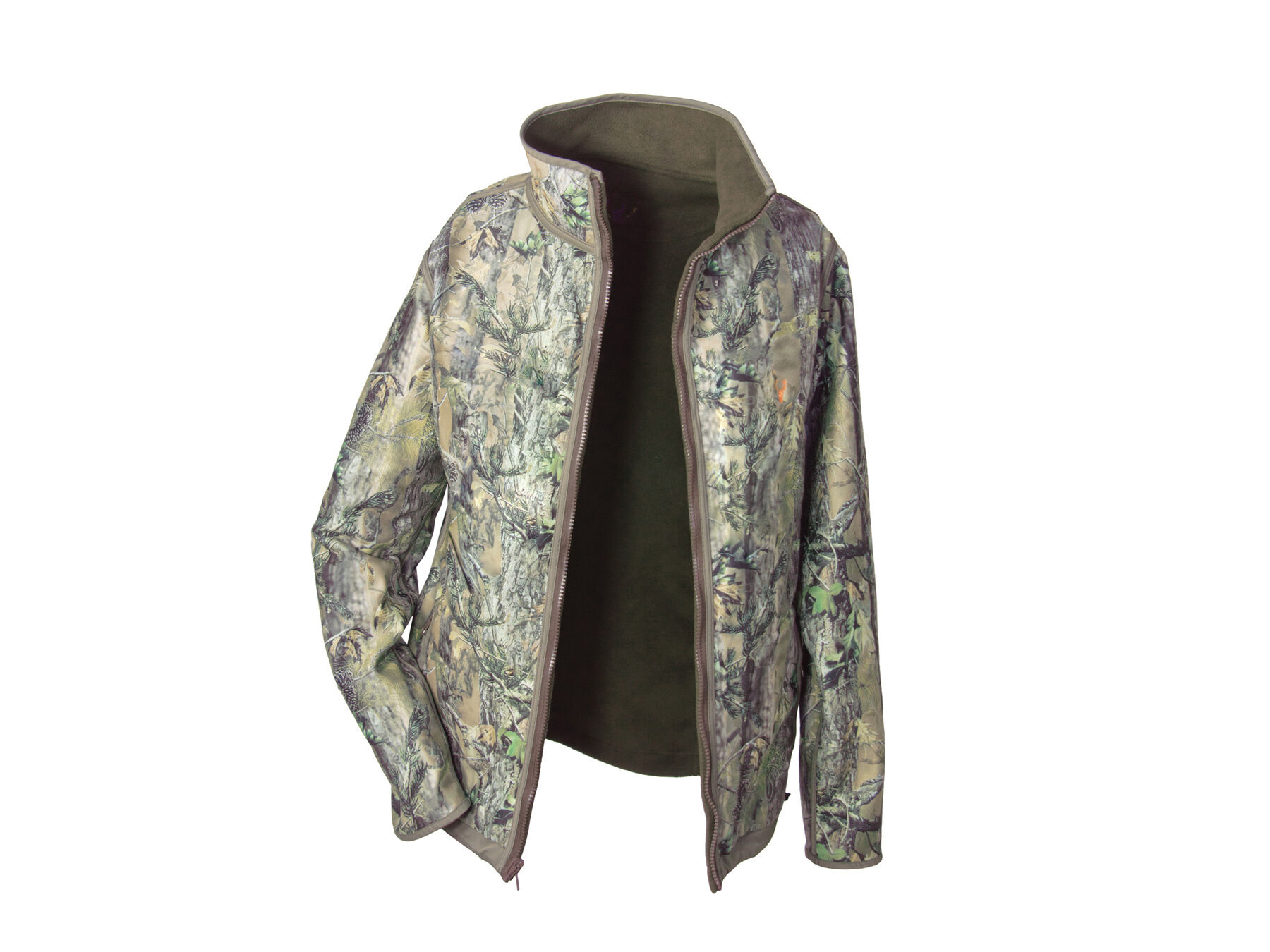 Hubertus Damen Wendefleecejacke Pirsch (grün /camo) Hubertus Damen Wendefleecejacke Pirsch (grün /camo)