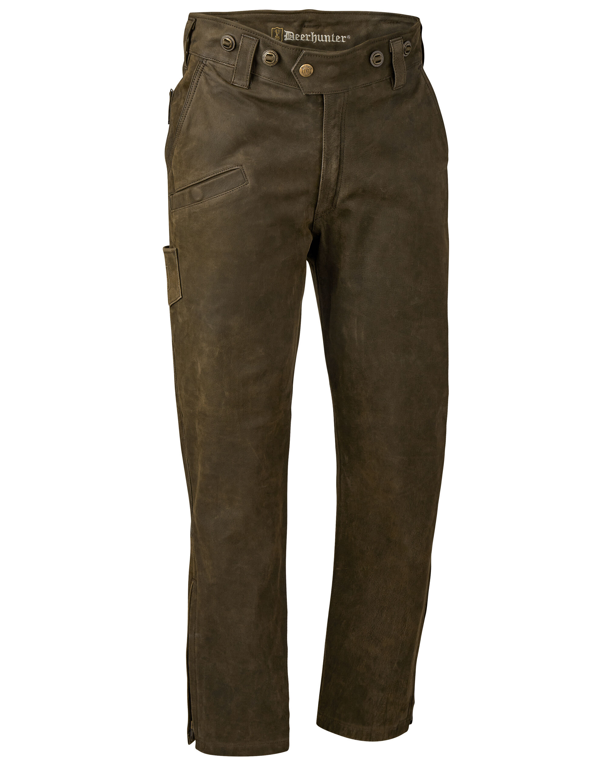 Deerhunter Lederstiefelhose Strasbourg (Chocolate)